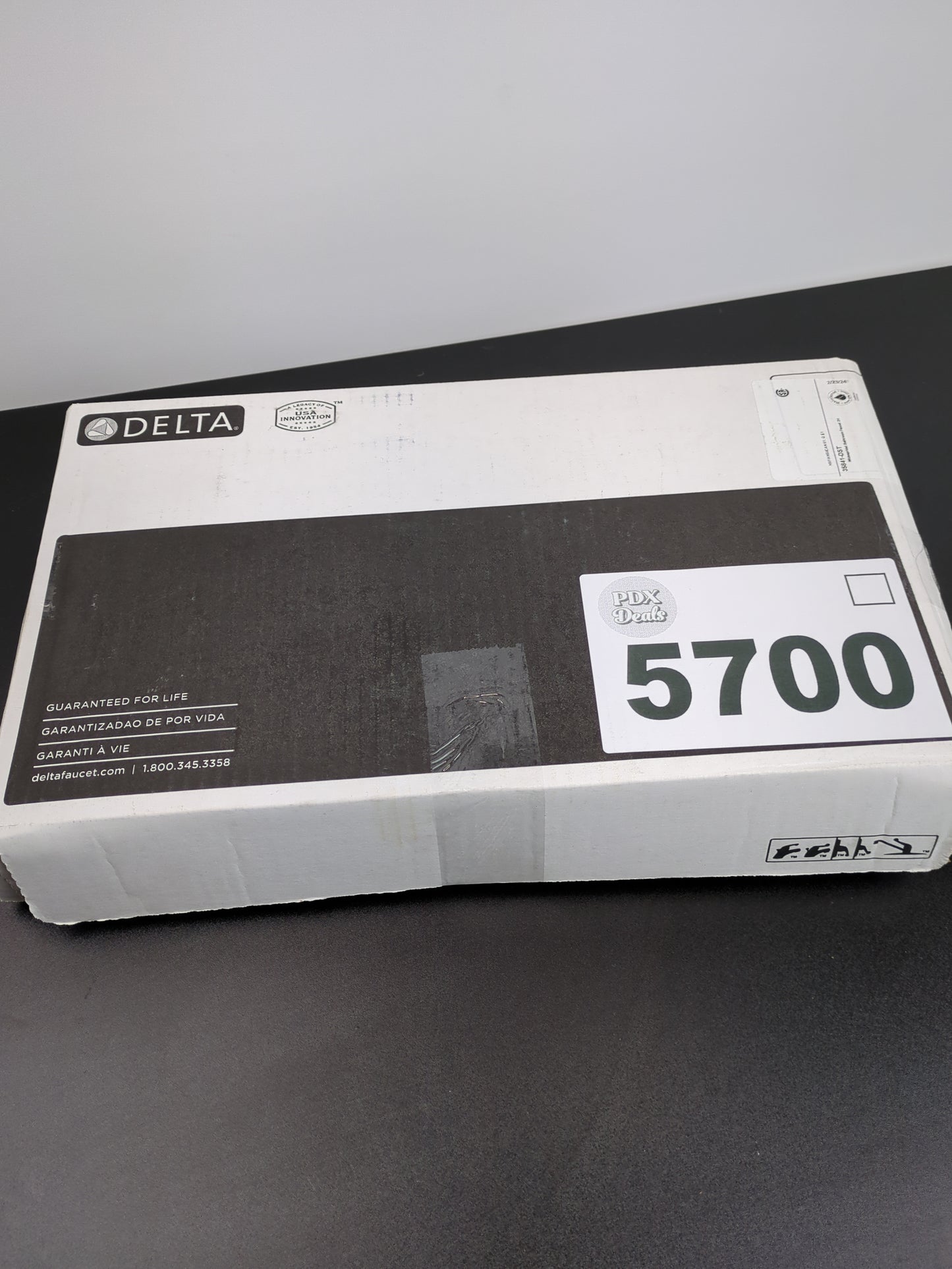 DELTA LARKIN TWO HANDLE - Retail $94