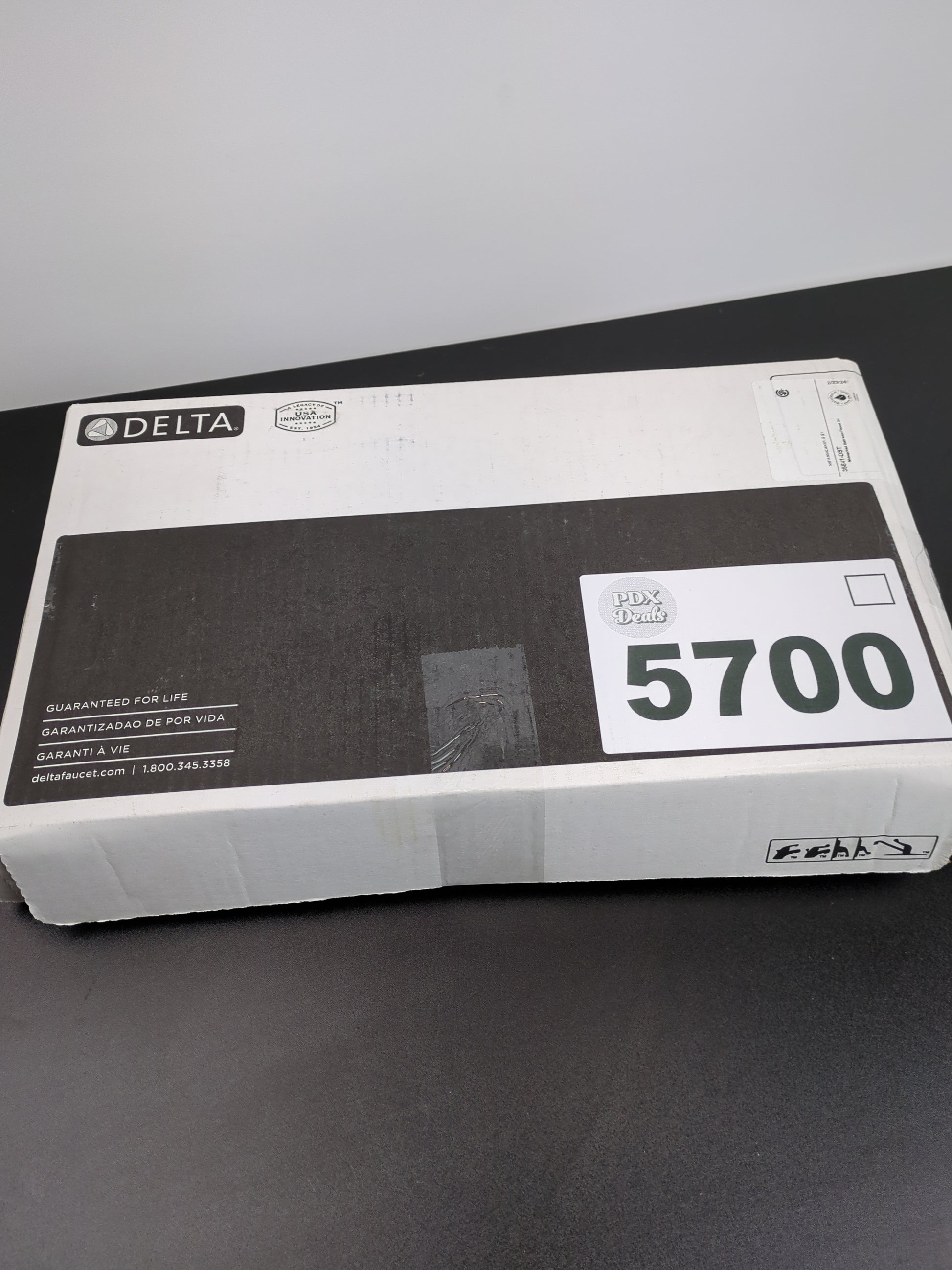 DELTA LARKIN TWO HANDLE - Retail $94