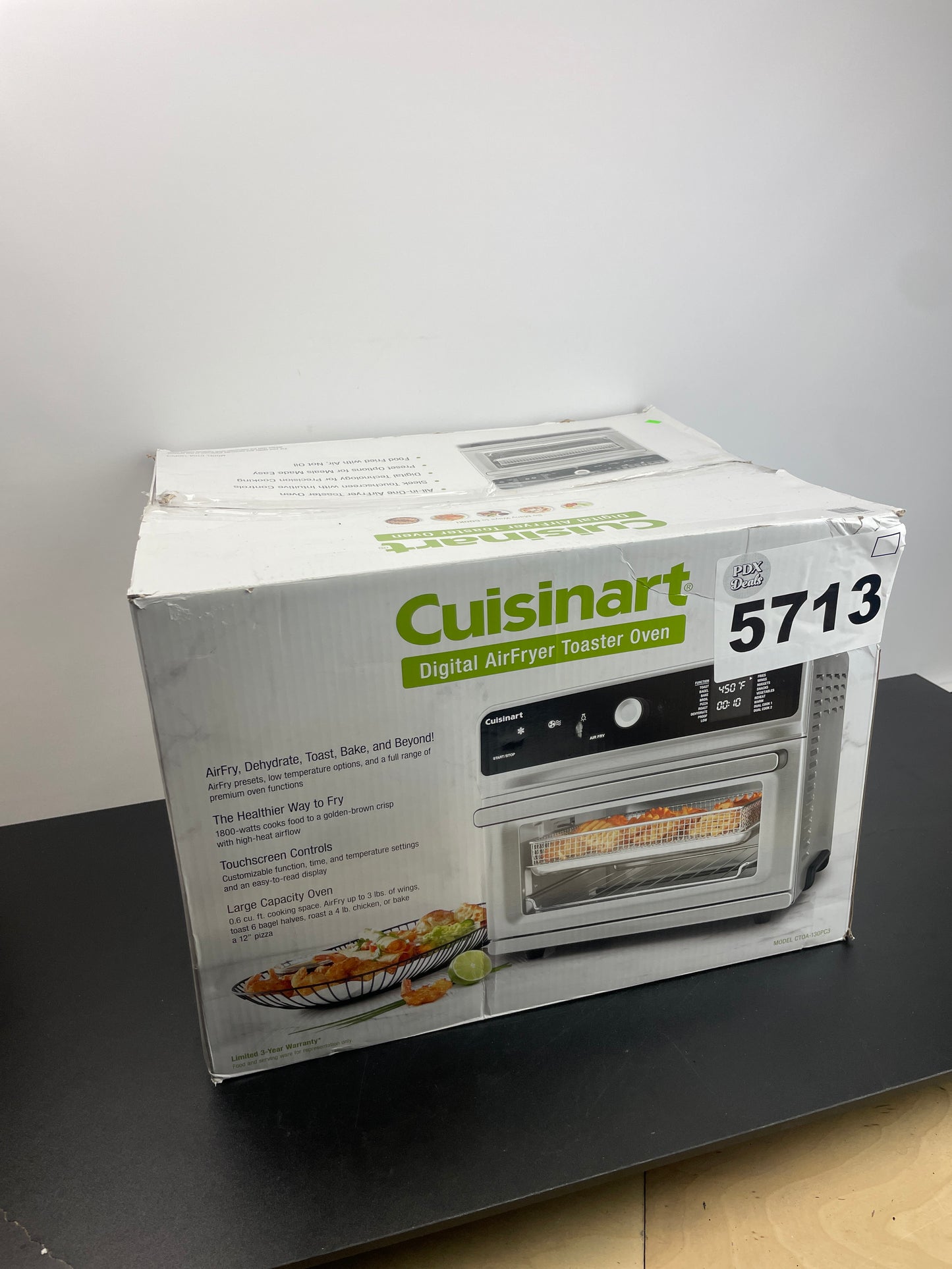CUISINART CTO TS WAIR FRY - Retail $189