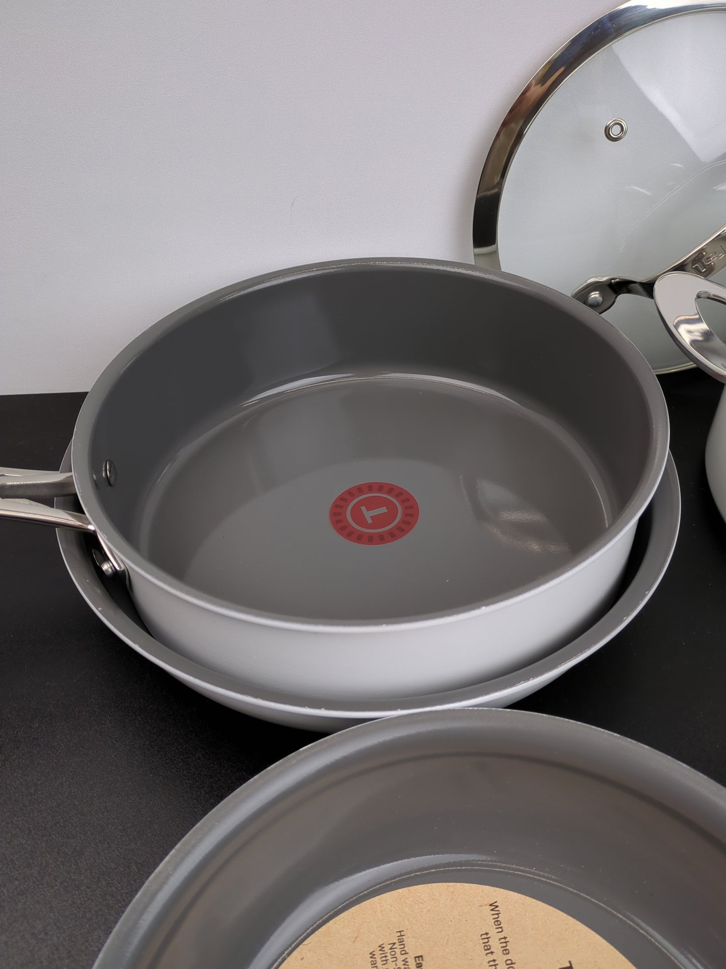 T-FAL 10PC CERAMIC - Retail $149