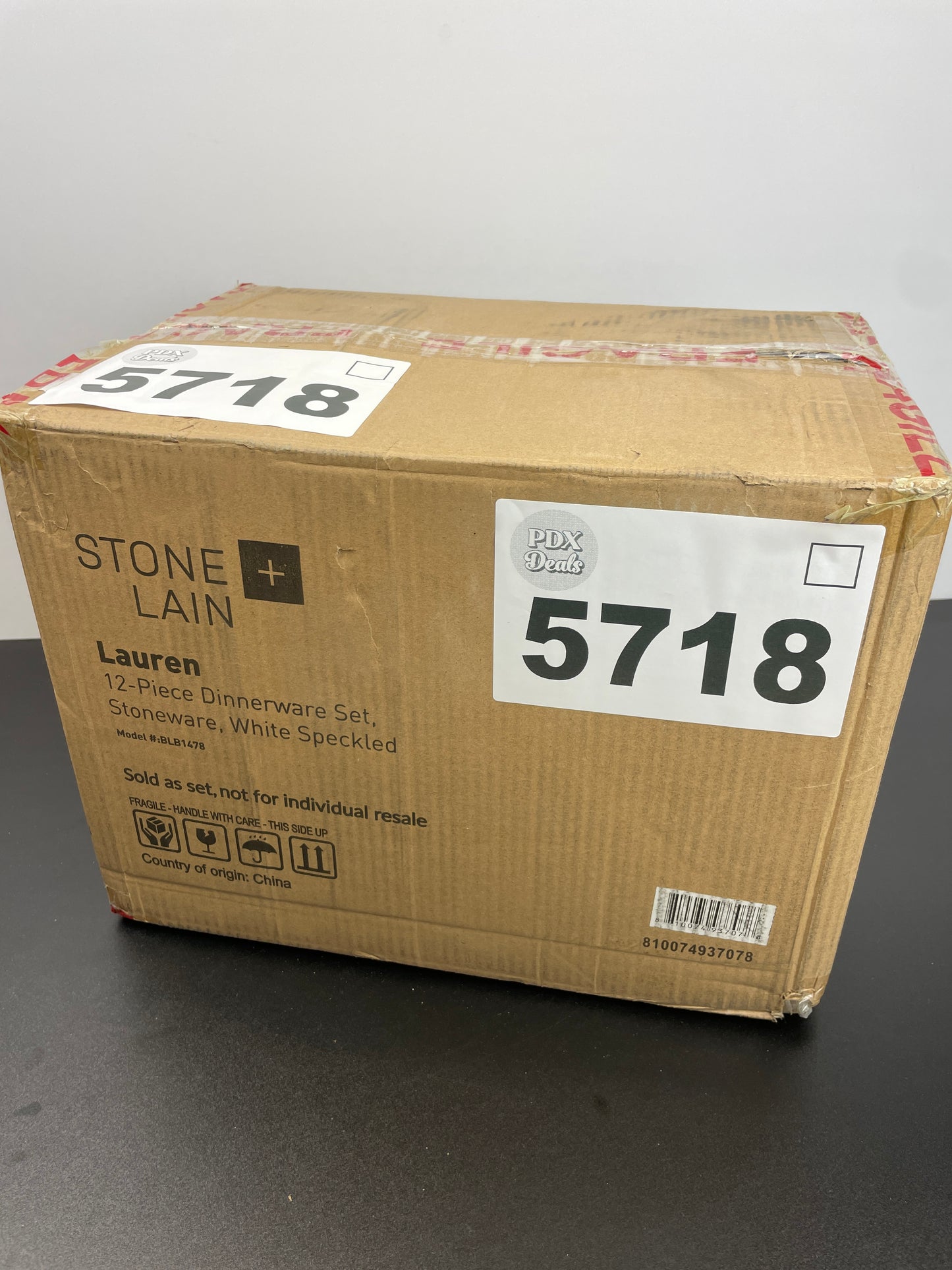 S+L LAUREN DINNERWARE SET - Retail $59