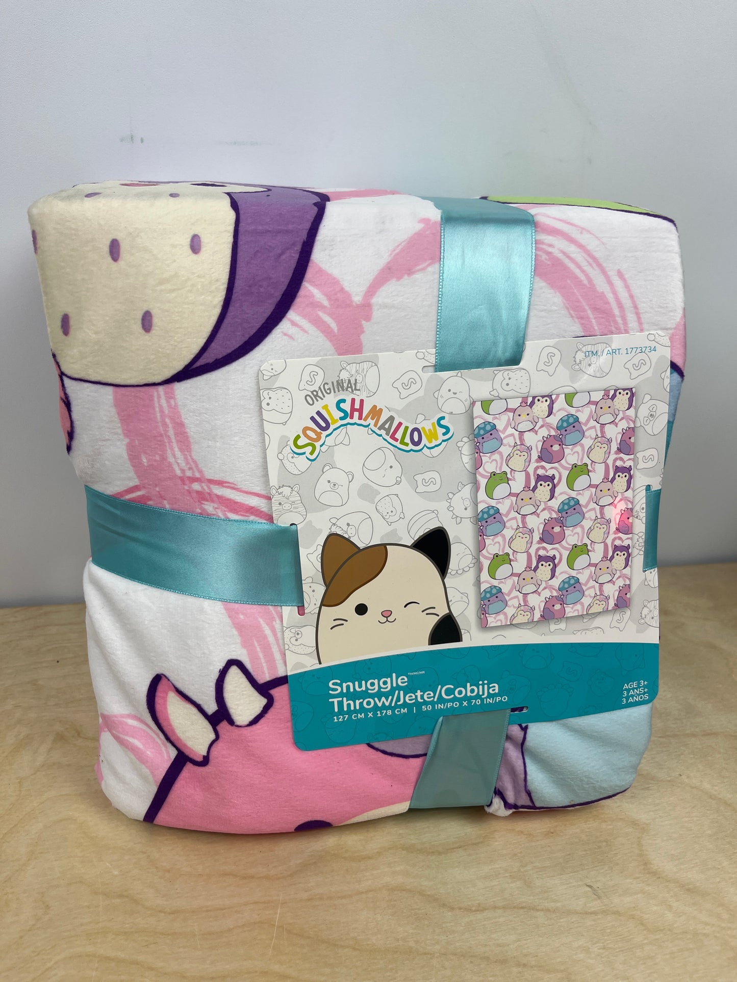 Squishmallows Snuggle Throw Blanket