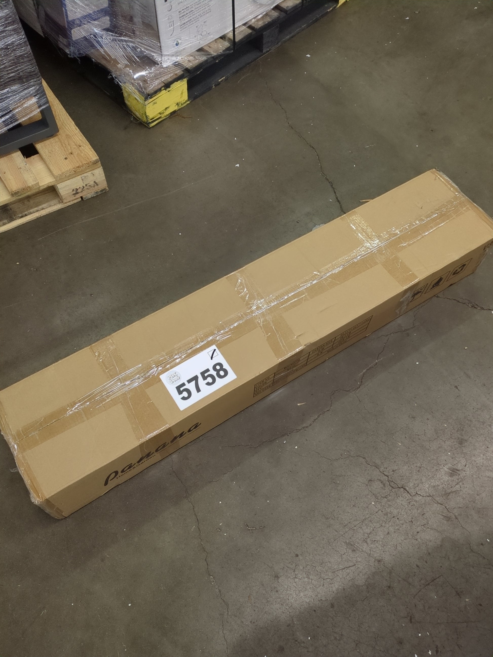 Panana 9 Inch Metal Box Spring Bed Base/Heavy Duty Steel with Fabric Cover/Mattress Foundation/Wooden Frame Easy Assembly,Full,White - Retail $129