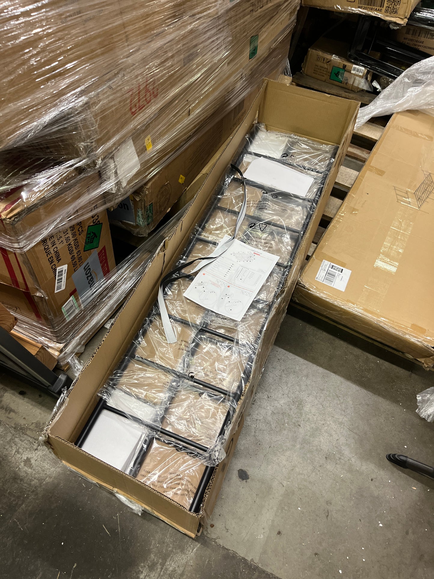 HLIPHA Queen Size Metal Platform Bed Frame with Heavy Duty Steel Slat Support,14" Height Easy Assembly Mattress Foundation,No Box Spring Needed,Black - Retail $89