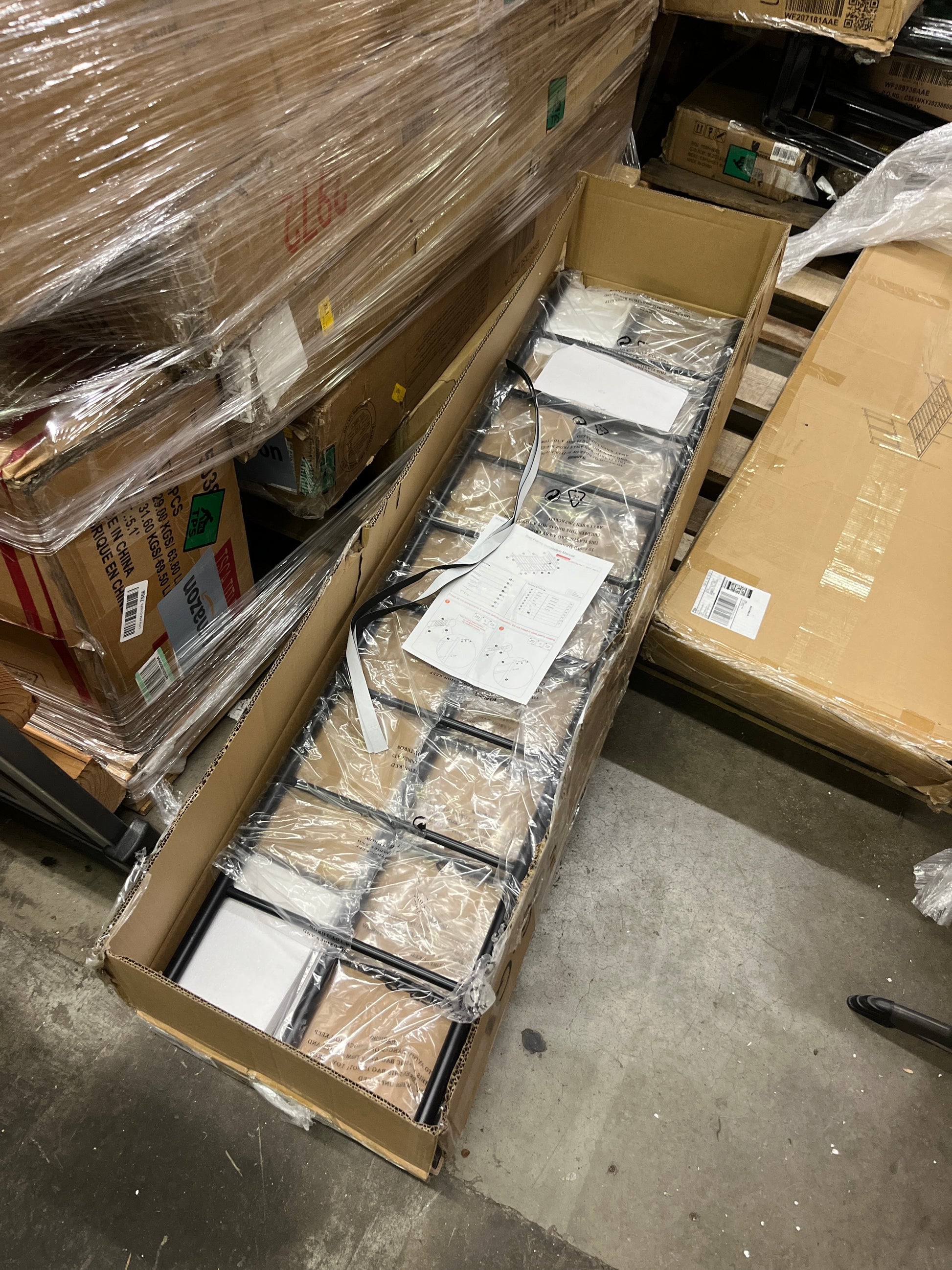 HLIPHA Queen Size Metal Platform Bed Frame with Heavy Duty Steel Slat Support,14" Height Easy Assembly Mattress Foundation,No Box Spring Needed,Black - Retail $89