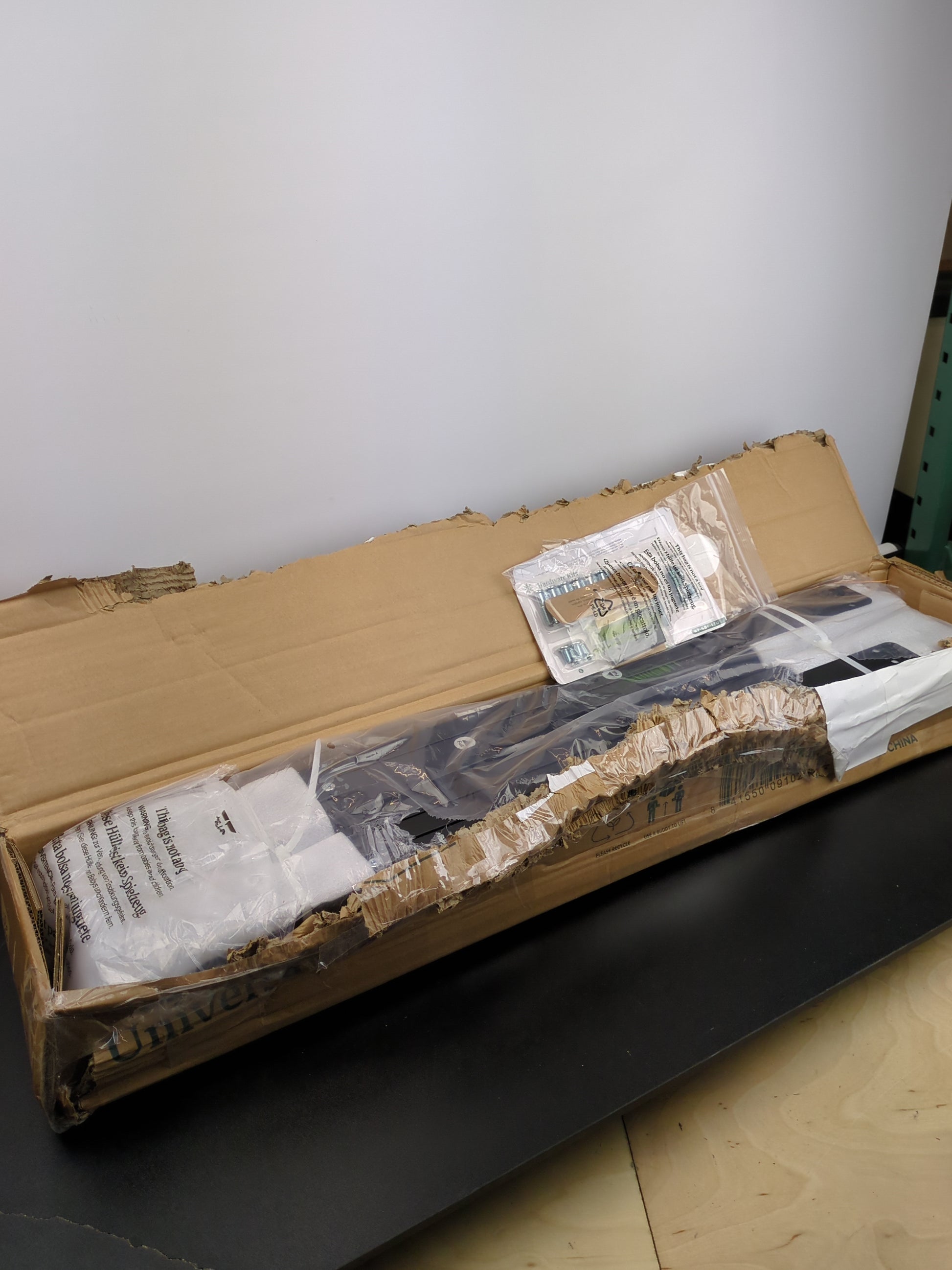 Zinus Michelle 12 Inch Compack Bed Frame, for Box Spring and Mattress Sets, Extra High so Bed Risers not needed, Fits Twin to Queen - Retail $75