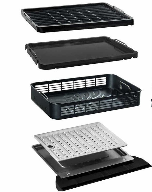 Costco - Gourmia FoodStation Smokeless Grill, Griddle, & Air Fryer - Retail $99