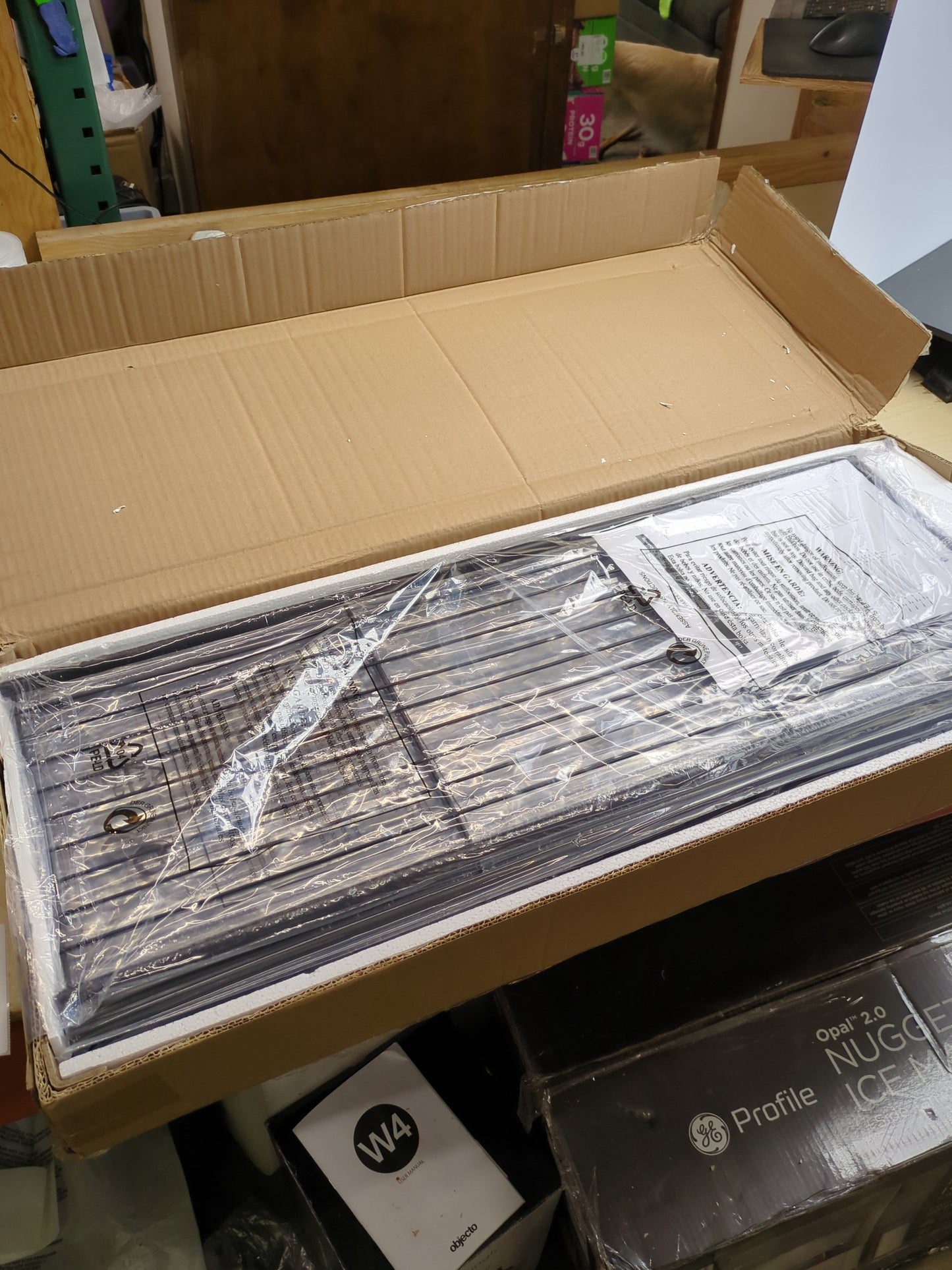 HQXING 5-Tier Shoe Rack Organizer, Metal Mesh Shoe Storage Shelf, for Entryway, Hallway, Closet, Dorm Room, Industrial, Rustic Brown - Retail $72