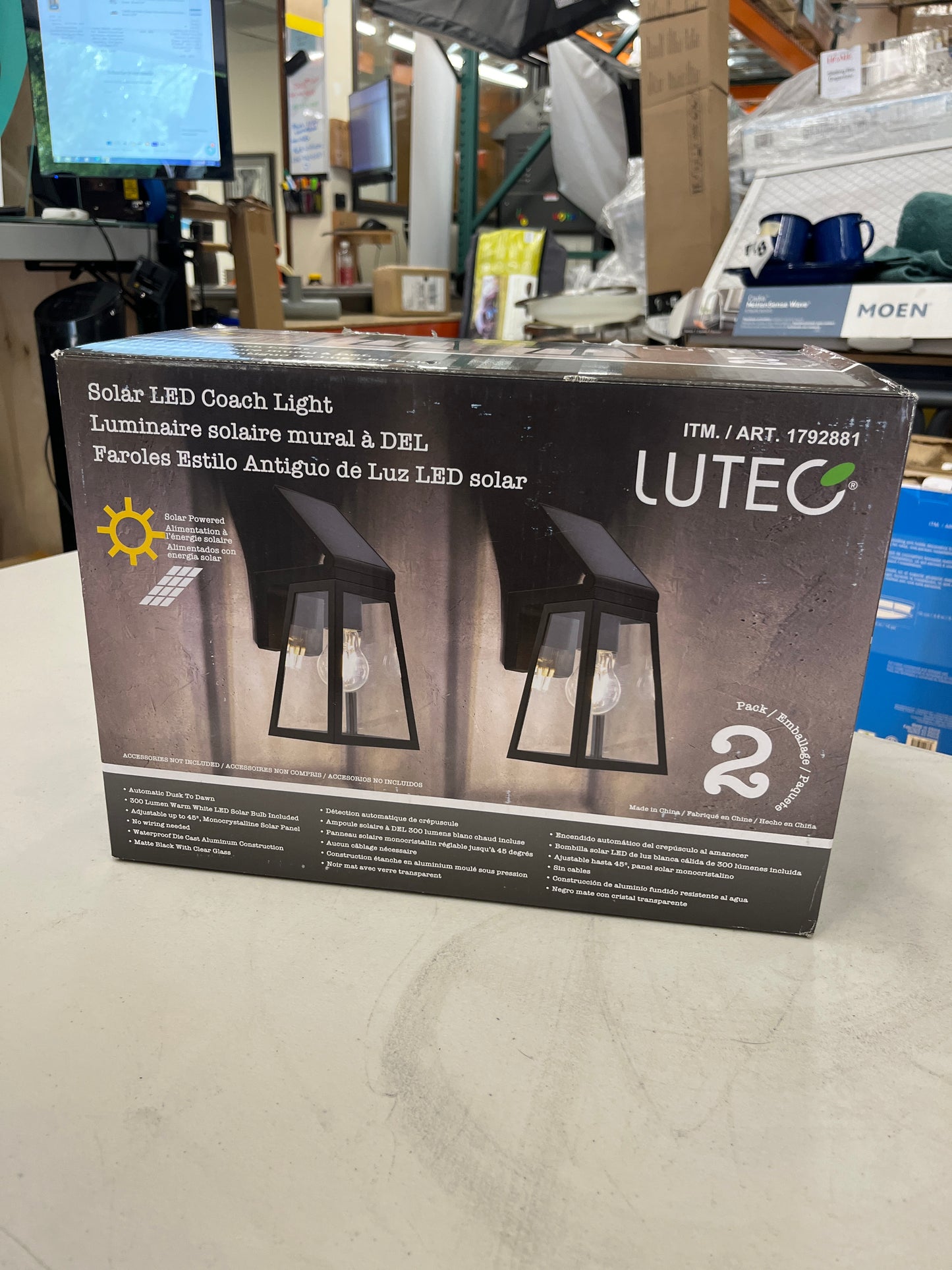 OUTDOOR SOLAR LED - Retail $34