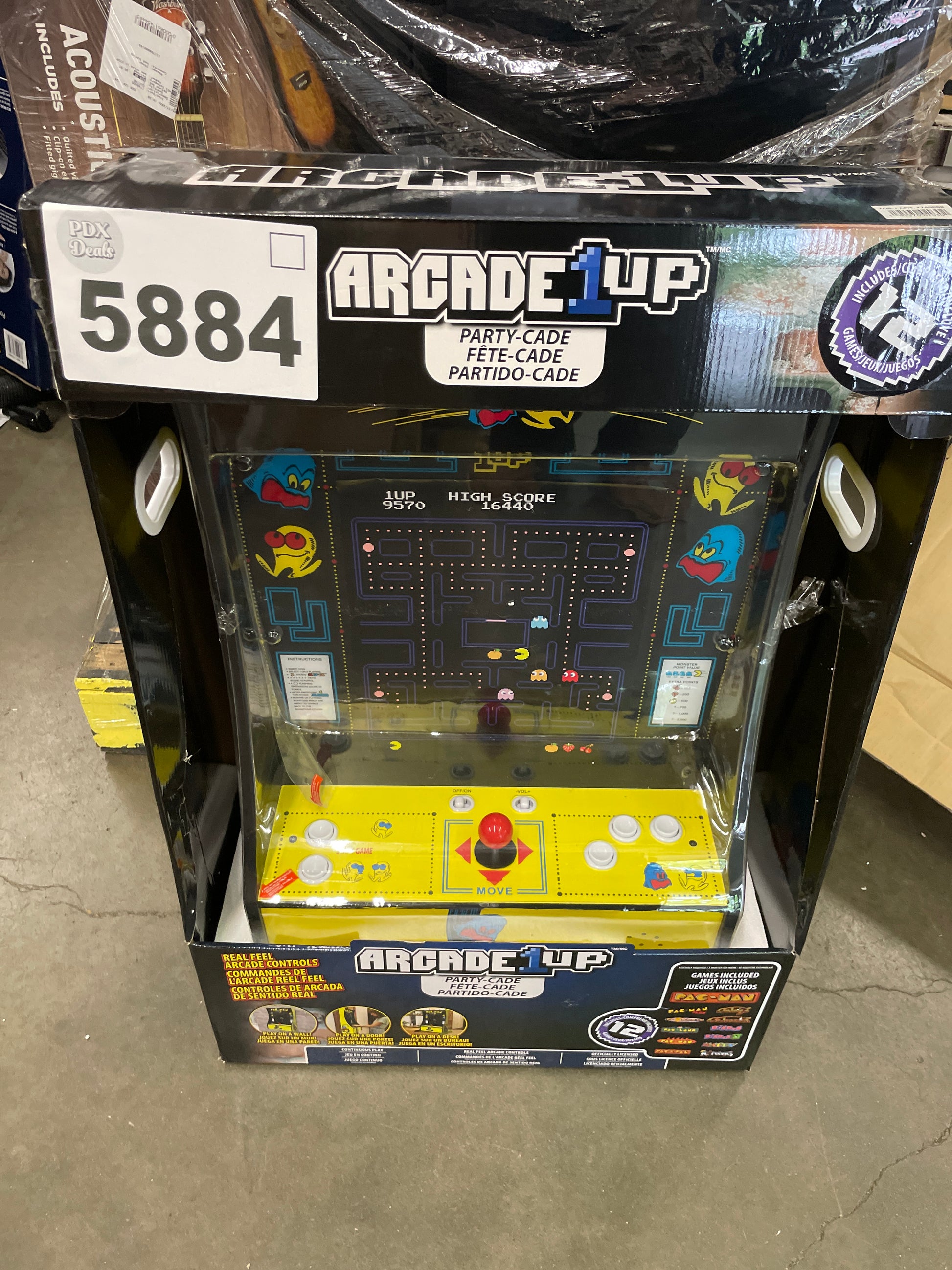 PAC-MAN PARTYCADE - Retail $199