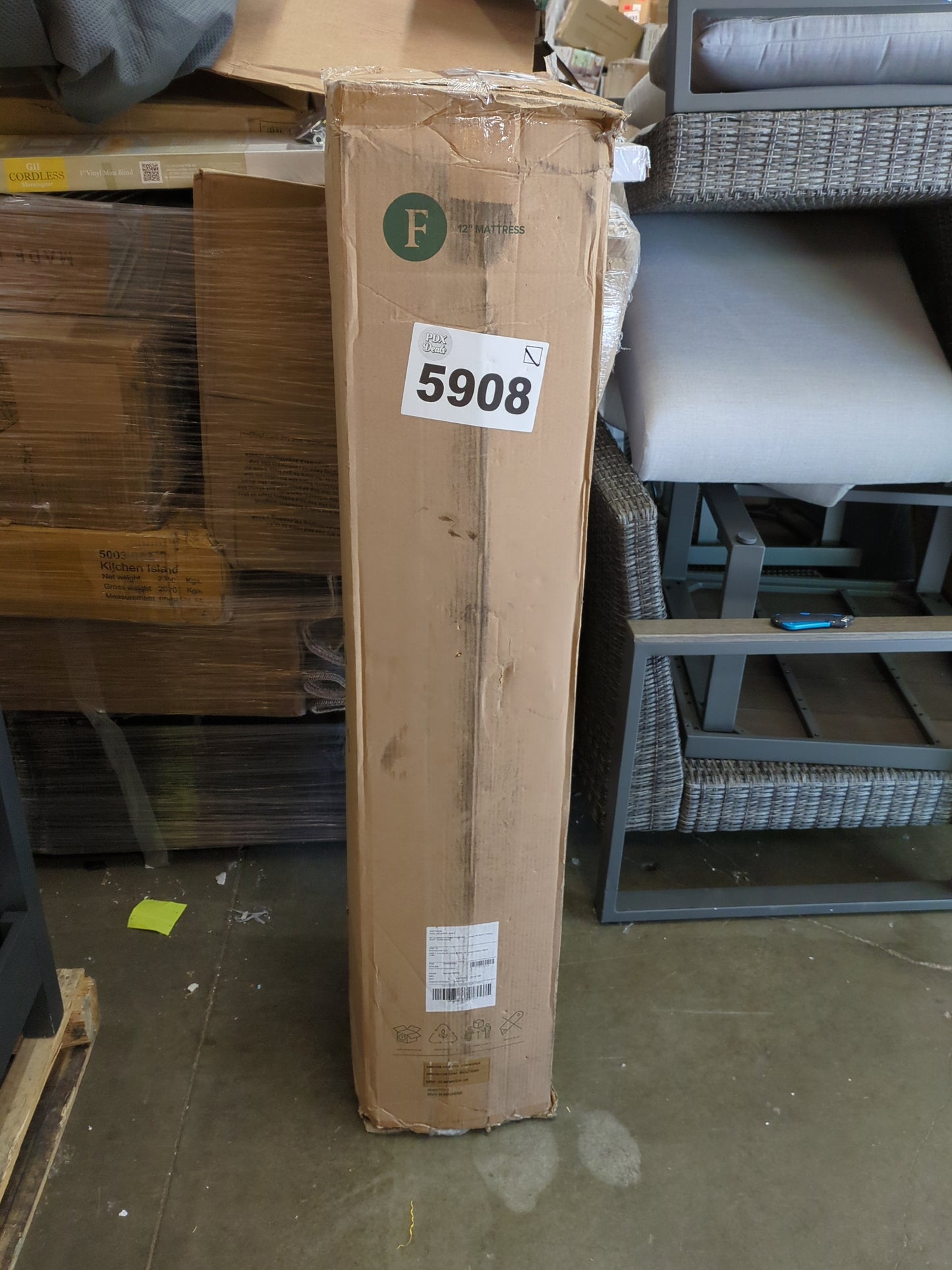 Zinus 12 Inch Green Tea Memory Foam Mattress [New Version], Fiberglass Free, Medium Firm Feel, Zoned Pressure Relief, Certified Safe Foams & Fabric, Bed-in-A-Box, Full - Retail $239