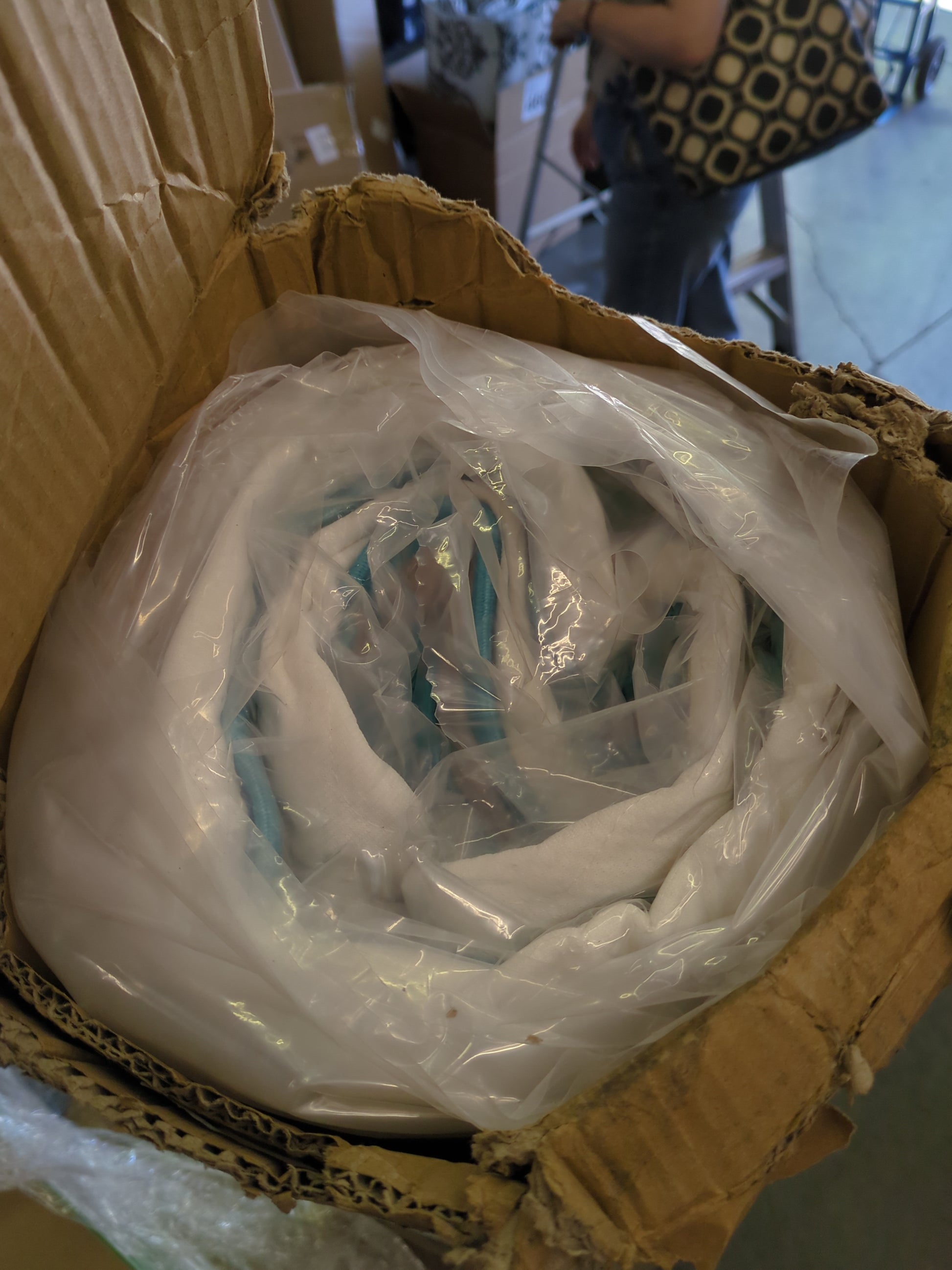 Linenspa 8 Inch Memory Foam and Spring Hybrid Mattress - RV Trailer & Camper - Medium Firm Feel - Cooling & Conforming Support - Quality Comfort - Breathable - Bed in a Box - Short Queen Size - Retail $229