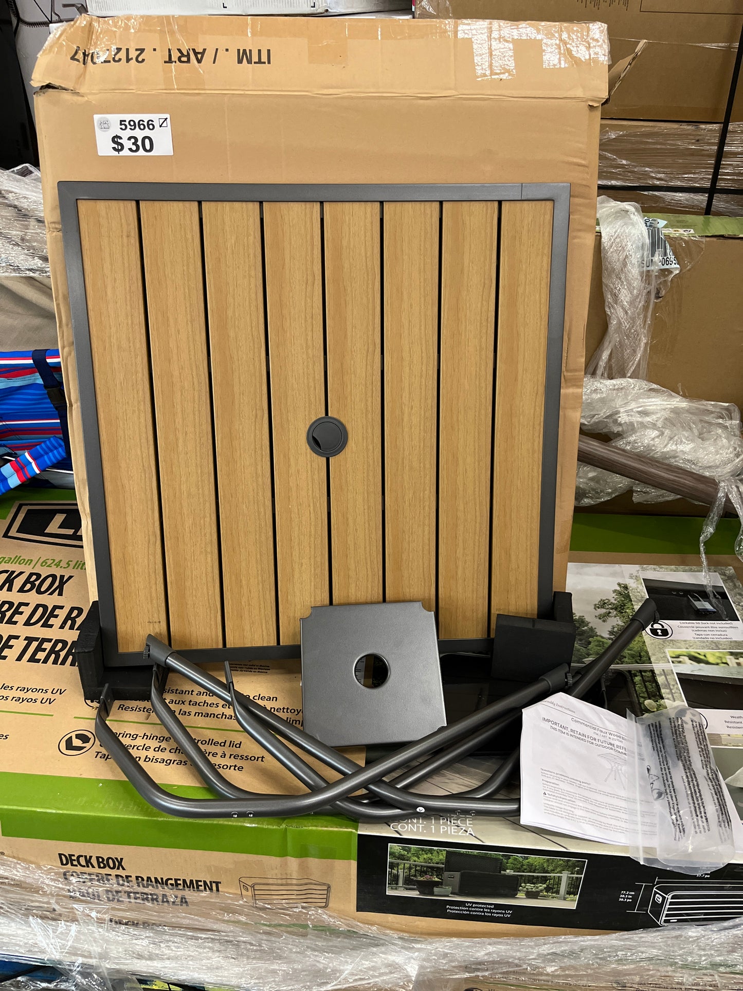 SUNVILLA BISTRO TABLE - Retail $59