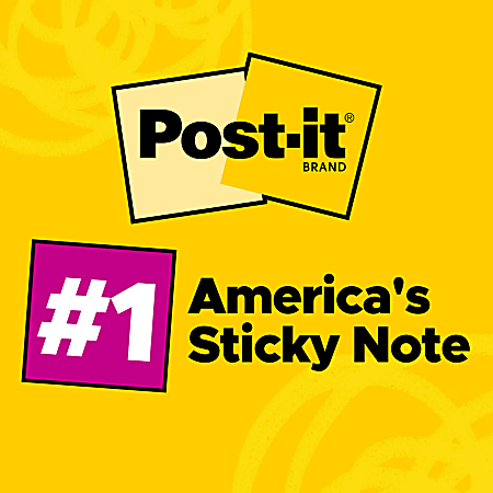 Post-it® Notes, 1 3/8 in x 1 7/8 in, 24 Pads, 100 Sheets/Pad, Clean Removal, Back to School Supplies for Students, Beachside Café Collection