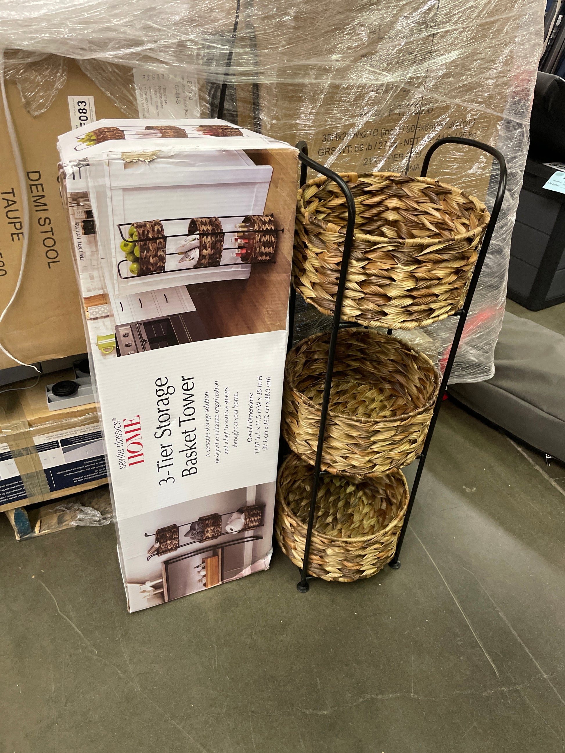 SEVILLE 3-TIER STORAGE - Retail $29