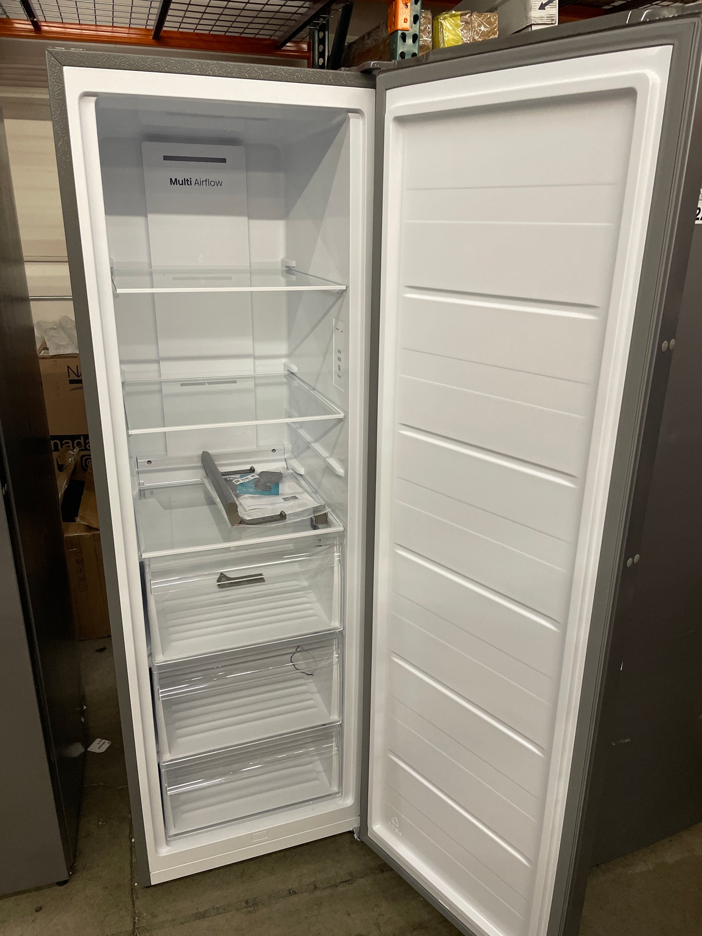 DAMAGED - Hisense 10.2 cu. ft. Garage Ready Frost Free Convertible Upright Freezer with Seal Break Handle (B)