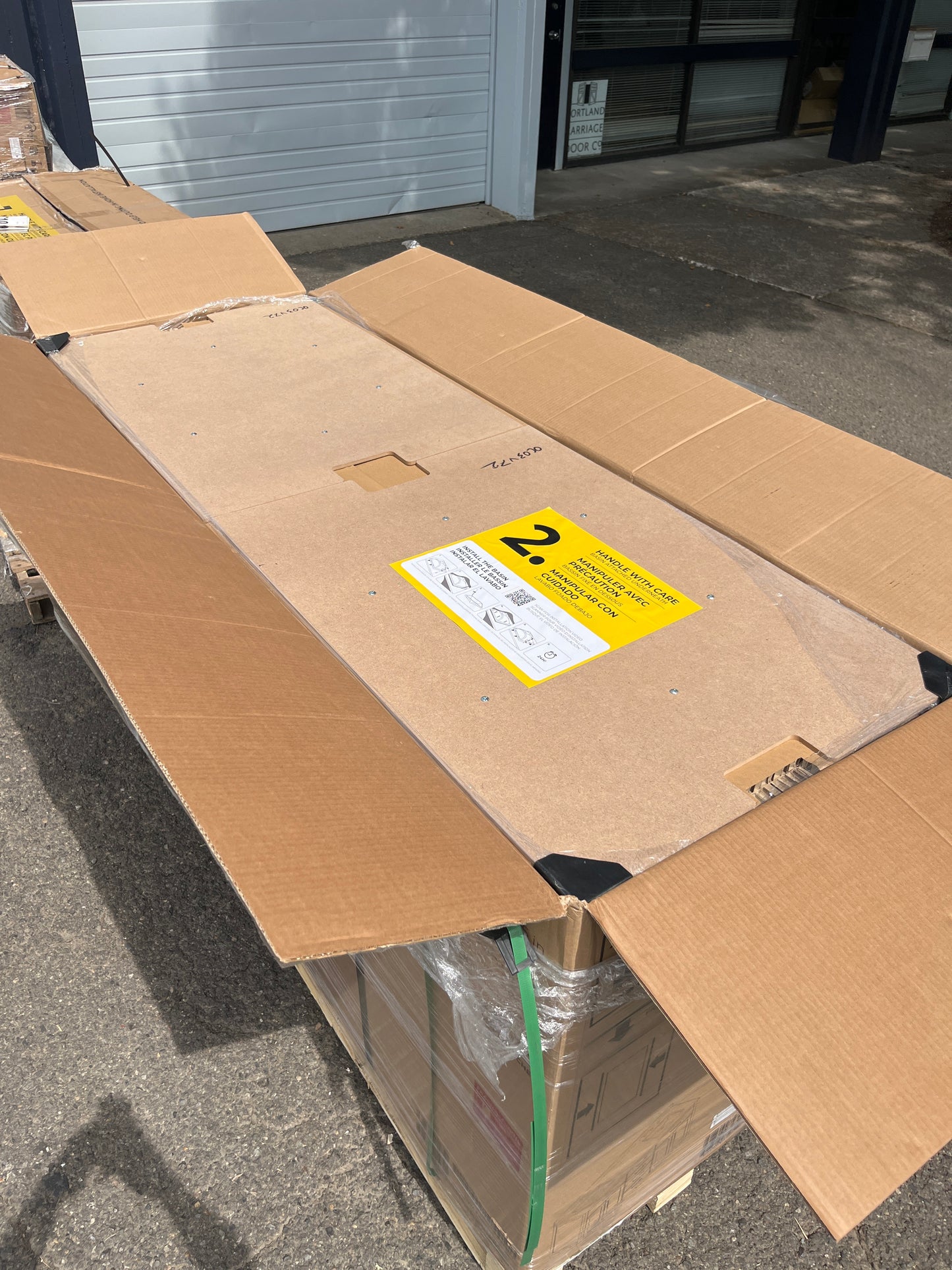 OVE Decors 72" Alonso Bath Vanity in Brown