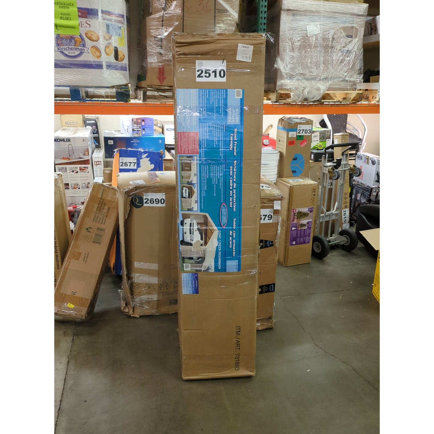 Costco - 10' X 20' Steel Frame Canopy - Retail $389