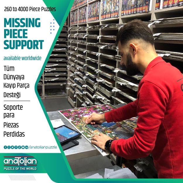 Anatolian Puzzle - Cafe Eiffel, 1500 Piece Jigsaw Puzzle, #4572