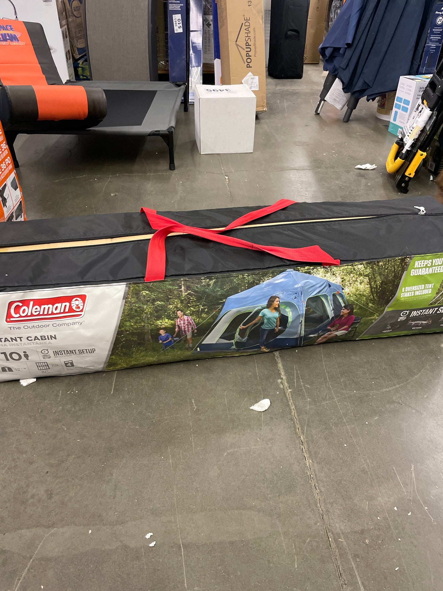 COLEMAN 10 PERSON TENT - Retail $189