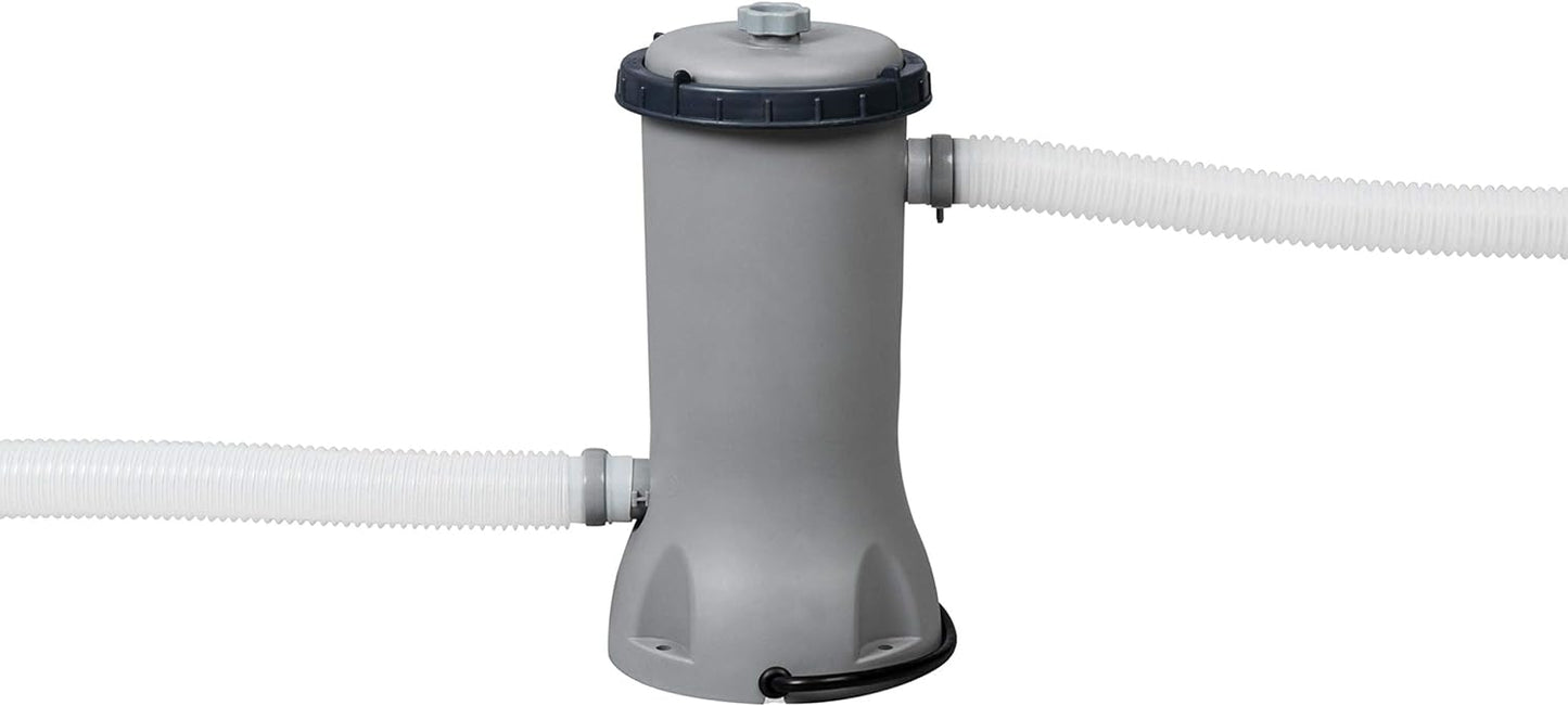 NEW IN BOX - Bestway Power Steel 14' x 8'2" x 39.5" Oval Above Ground Pool Set | Includes 530gal Filter Pump, Ladder, ChemConnect Dispener - Retail $478