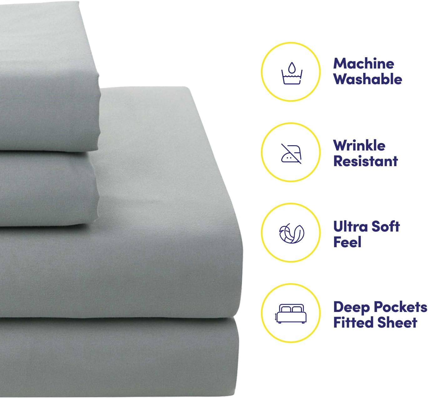 NEW - Sweet Home Collection KING 7 Piece Comforter Set