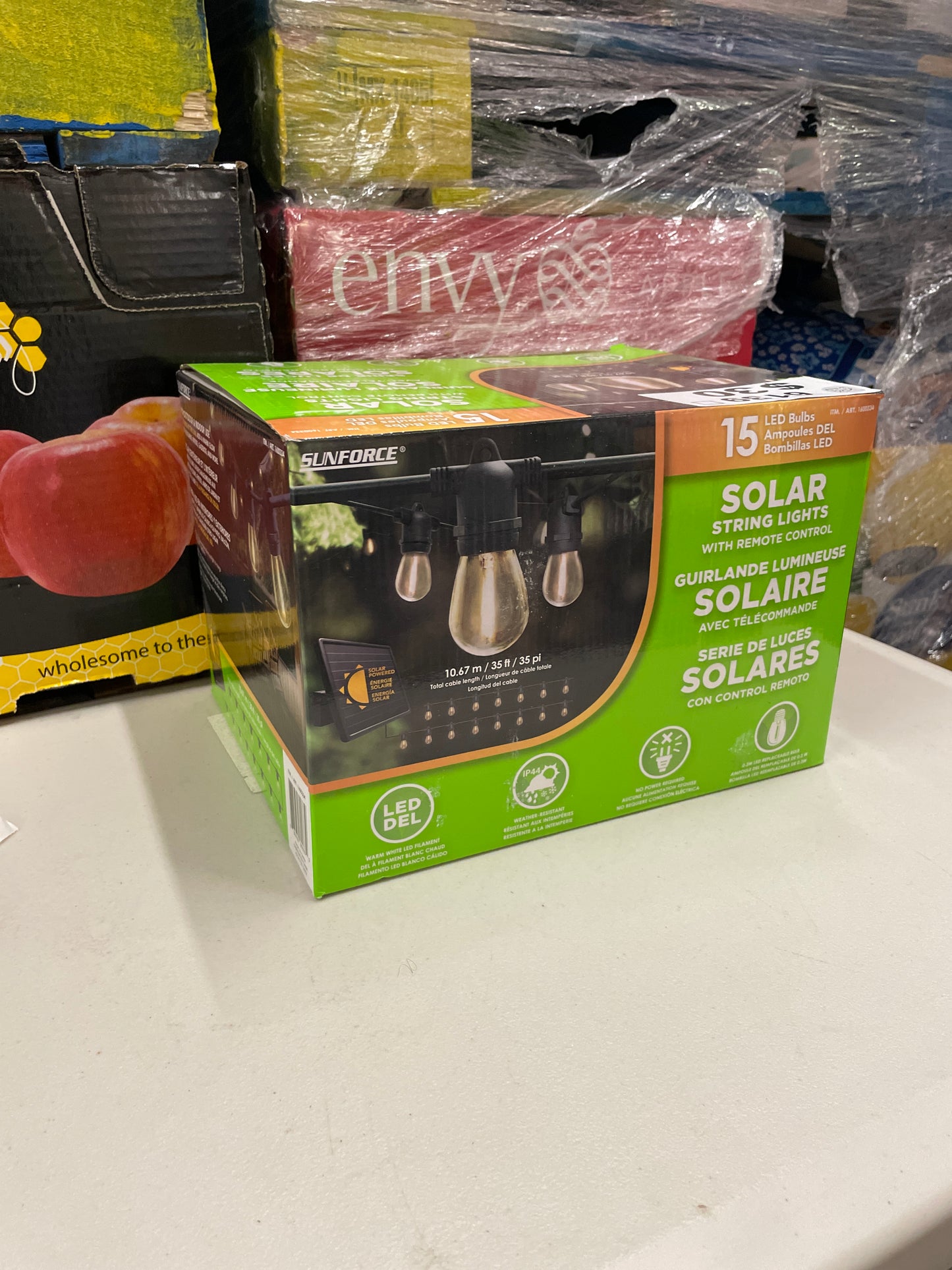 LED SOLAR STRING LIGHT - Retail $39