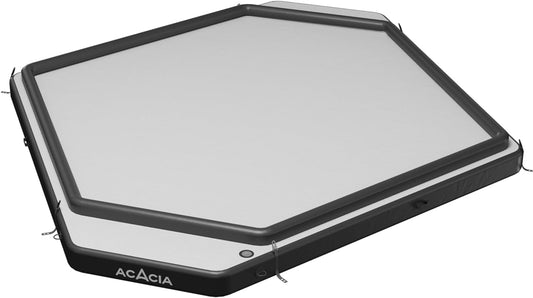 NEW - ACACIA Air Floor XL for Space Camping System, 4-Layer, 6-Inch-Thick Inflatable Floor for Floating Tent, Waterproof Moistureproof Camping Base with Removable Carpet, Repair Patch, Carry Bag - Retail $649
