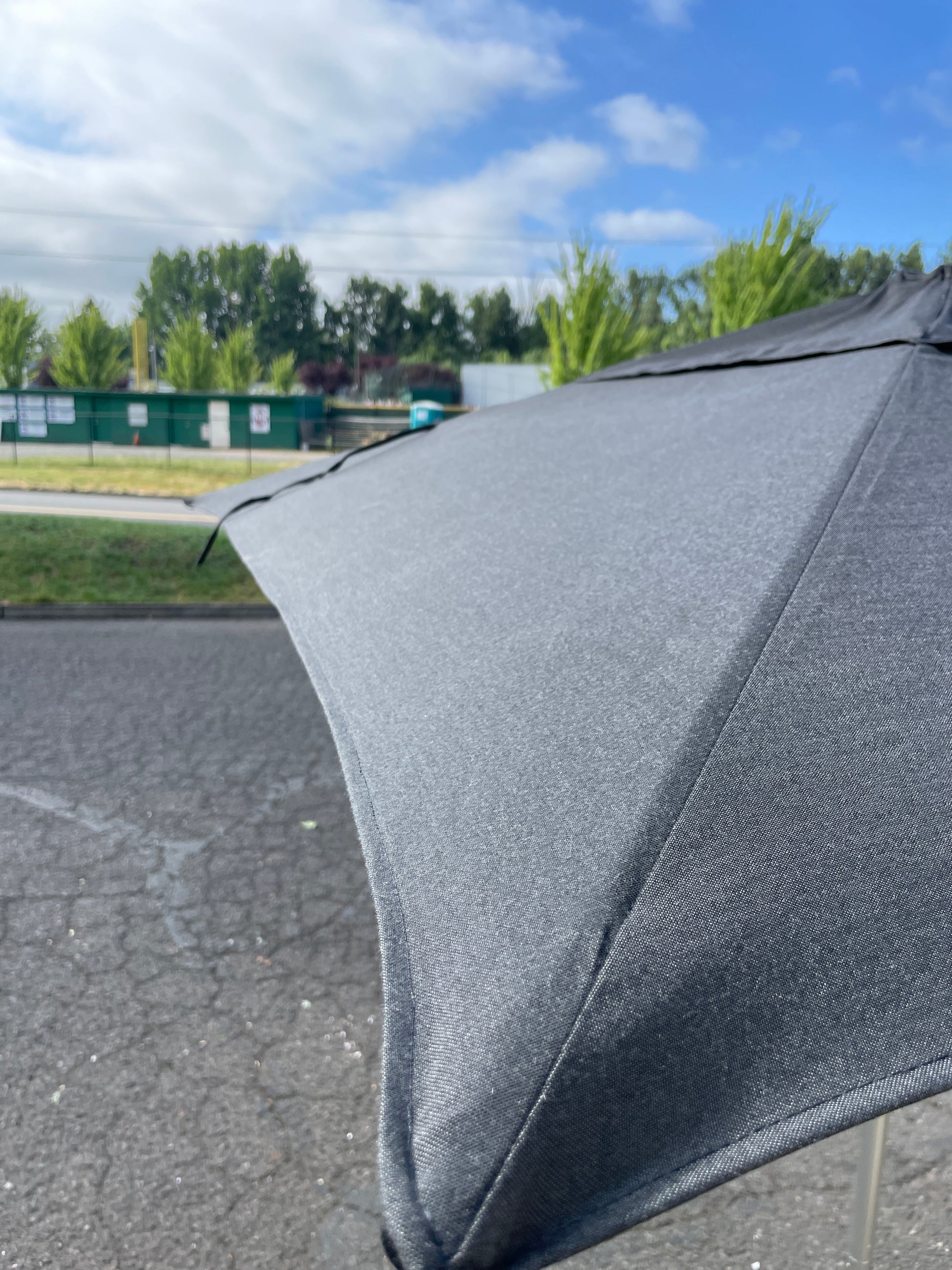6ft black patio umbrella 6ft Market Umbrella Black