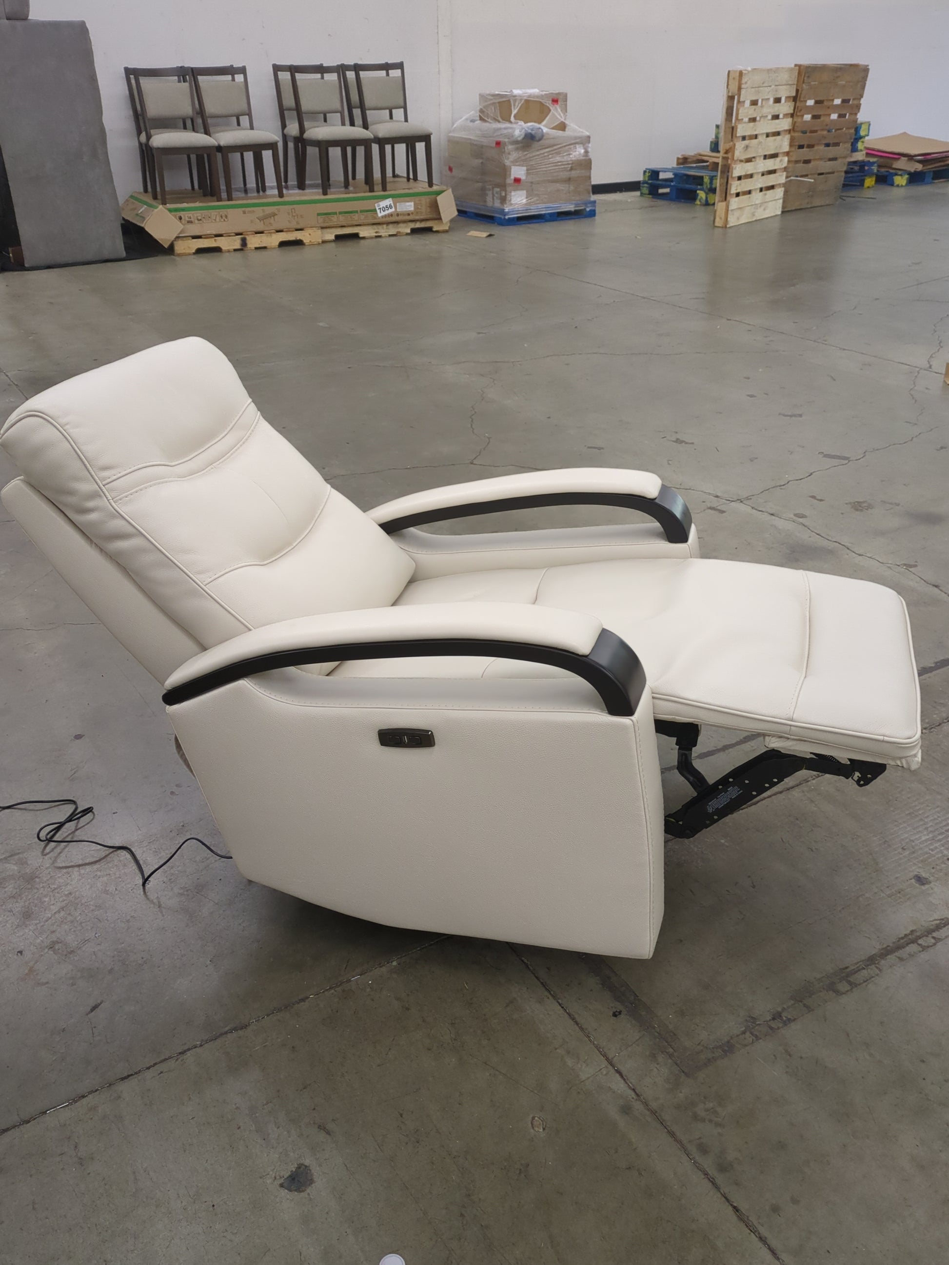 CANMORE RECLINER CREAM - Retail $579