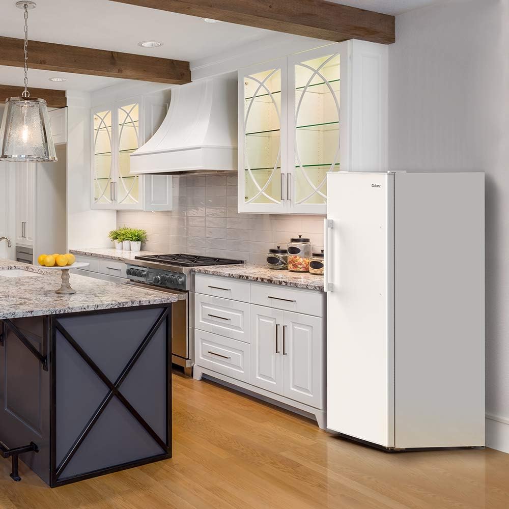 NEW - Galanz GLF11UWEA16 Convertible Freezer/Fridge, Electronic Temperature Control, 11 Cu.Ft, White - Retail $758