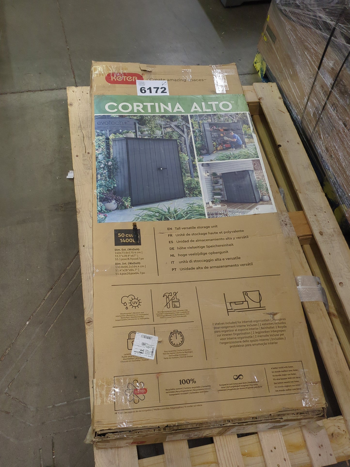 CORTINA ALTO VERTICAL - Retail $359