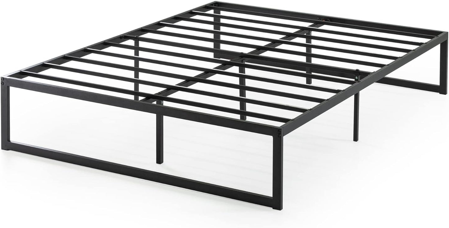 NEW - ZINUS QUEEN Abel Metal Platform Bed Frame / Mattress Foundation, Easy Assembly - Retail $105