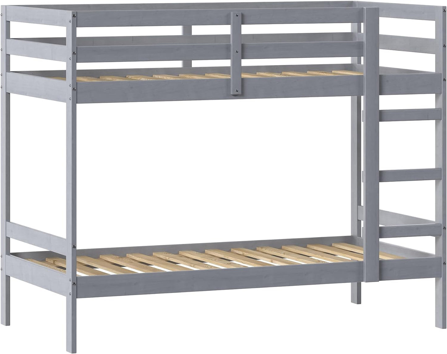 NEW - Walker Edison Modern Twin-Size Children's Bed Frame Bedroom, Twin-Size, Grey - Retail $224