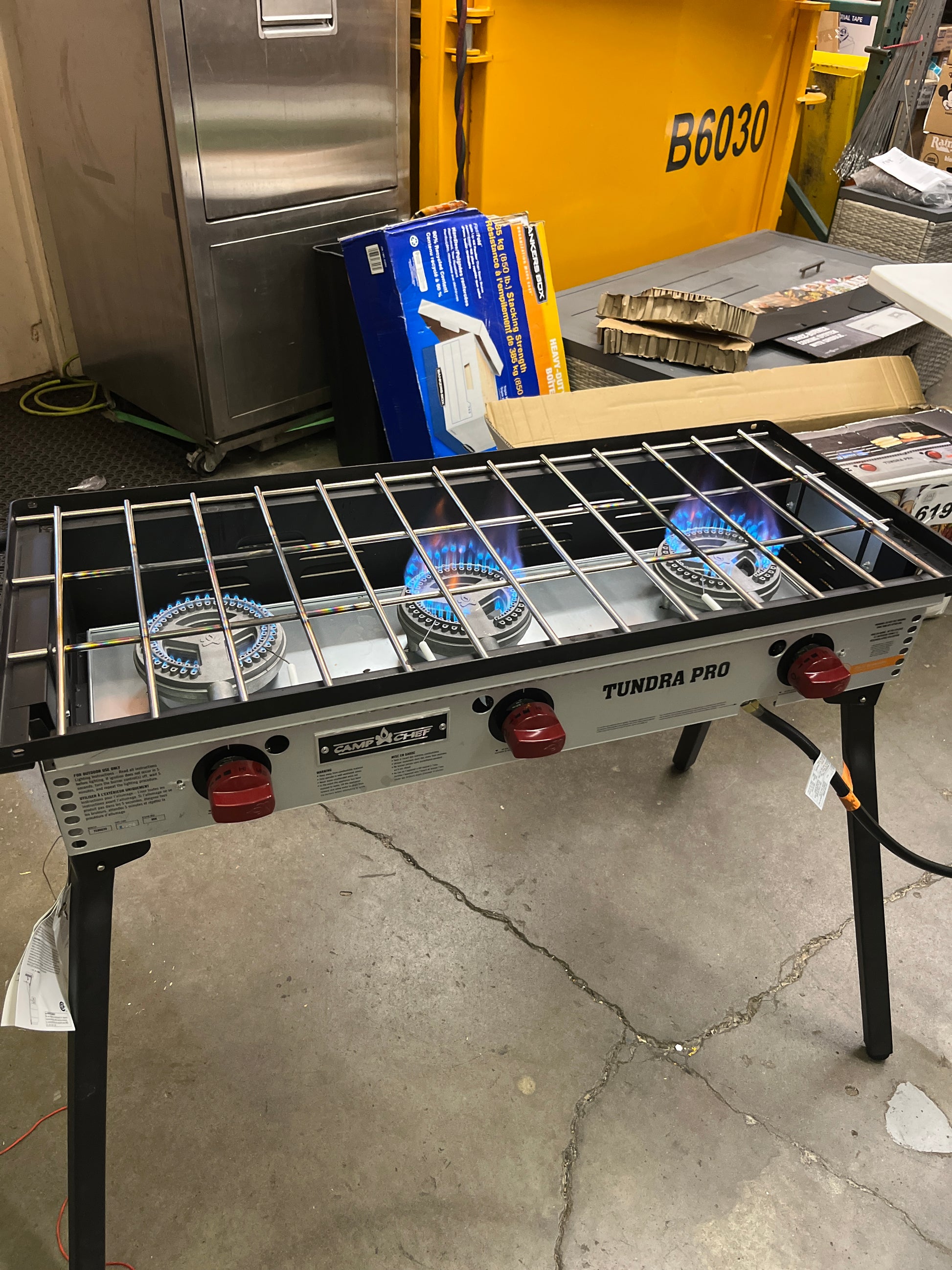 CAMP CHEF TRIPLE BURNER - Retail $149
