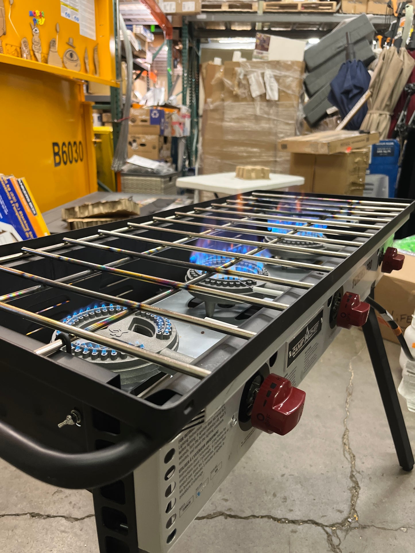 CAMP CHEF TRIPLE BURNER - Retail $149