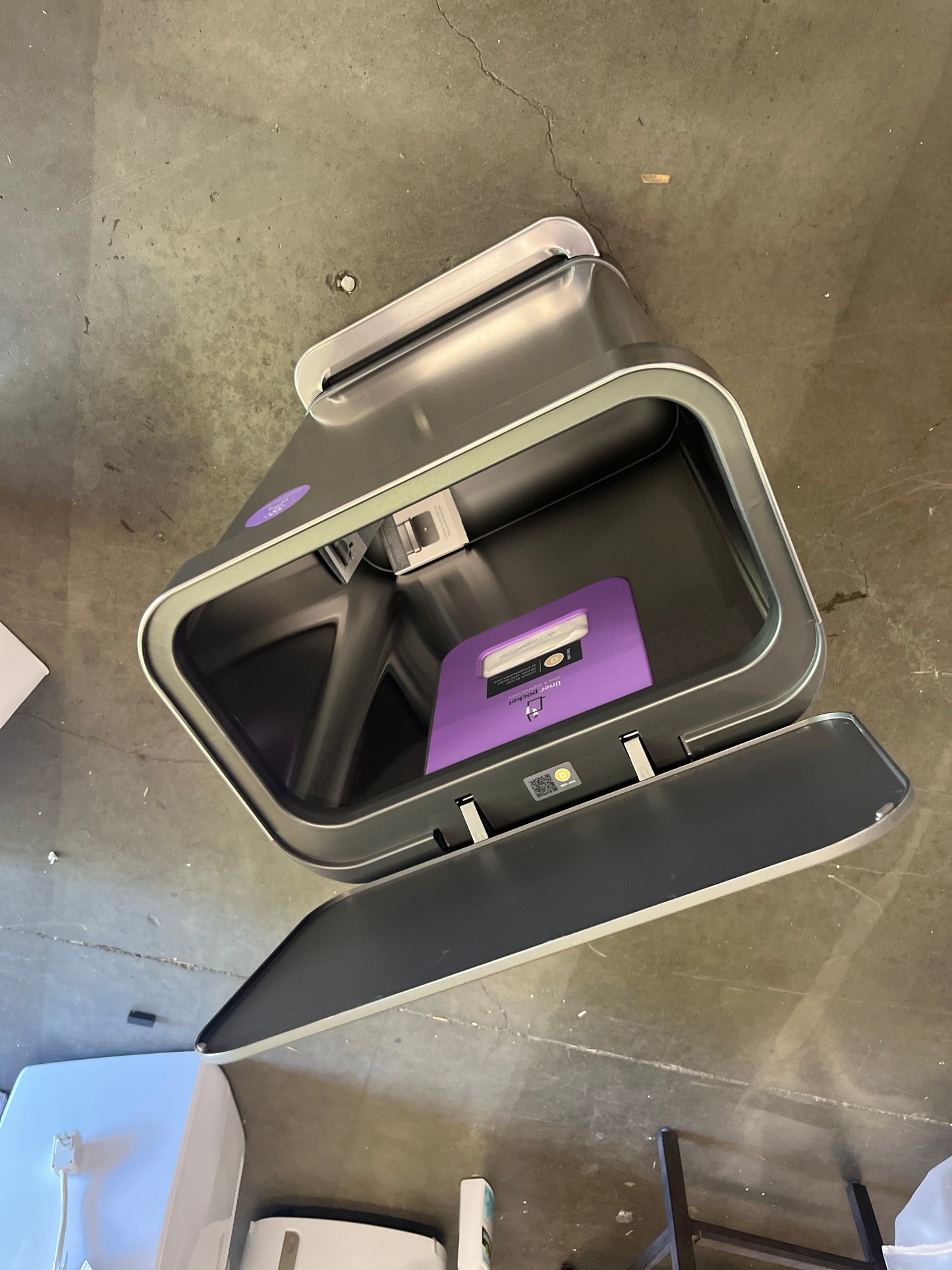 SIMPLEHUMAN 55L STEP CAN - Retail $109