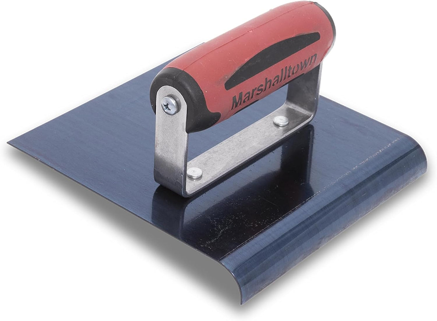 MARSHALLTOWN Straight Concrete Edger, 6 x 6 Blue Steel Blade, 1/2 Lip x 3/8 Radius, Made In The USA, 162BD