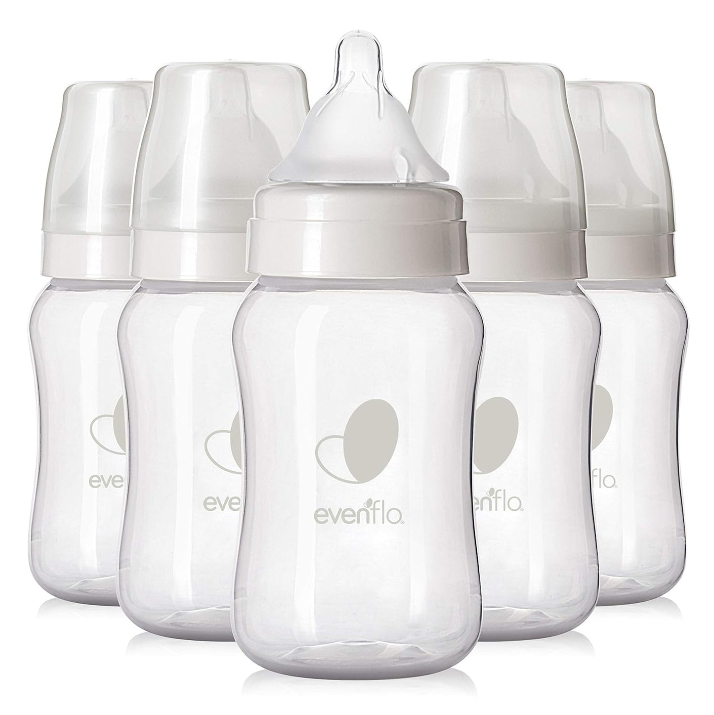 NEW - Evenflo Feeding Premium Proflo Venting Balance Plus Wide Neck Baby, Newborn and Infant Bottles - Helps Reduce Colic - 9 Ounce (Pack of 6)