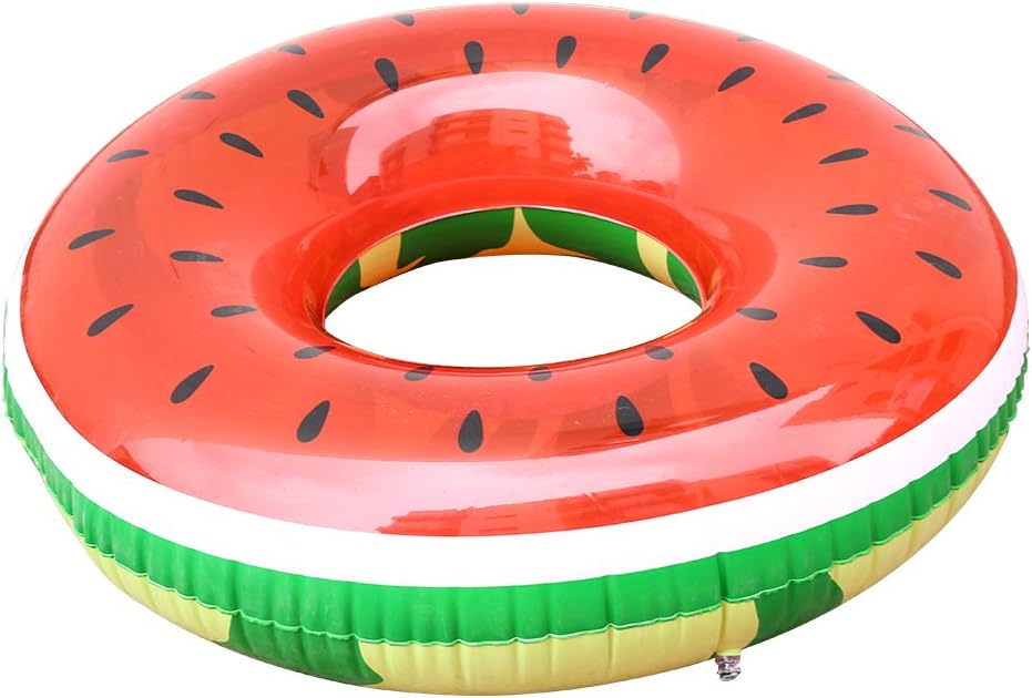 46" Inflatable Pool Float Giant Fruit-Watermelon - Pool Lounge Toy - Large Pool Toy