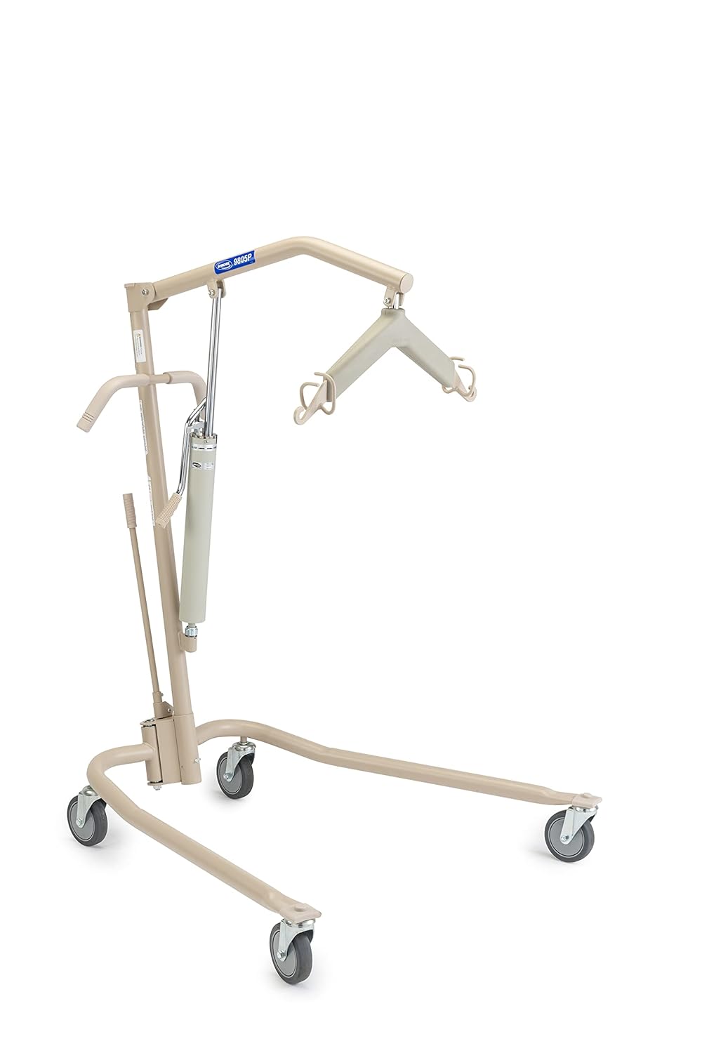 Like NEW - Invacare Lightweight Hydraulic Patient Lift, White, 450 lb. Weight Capacity, 9805P - Retail $549