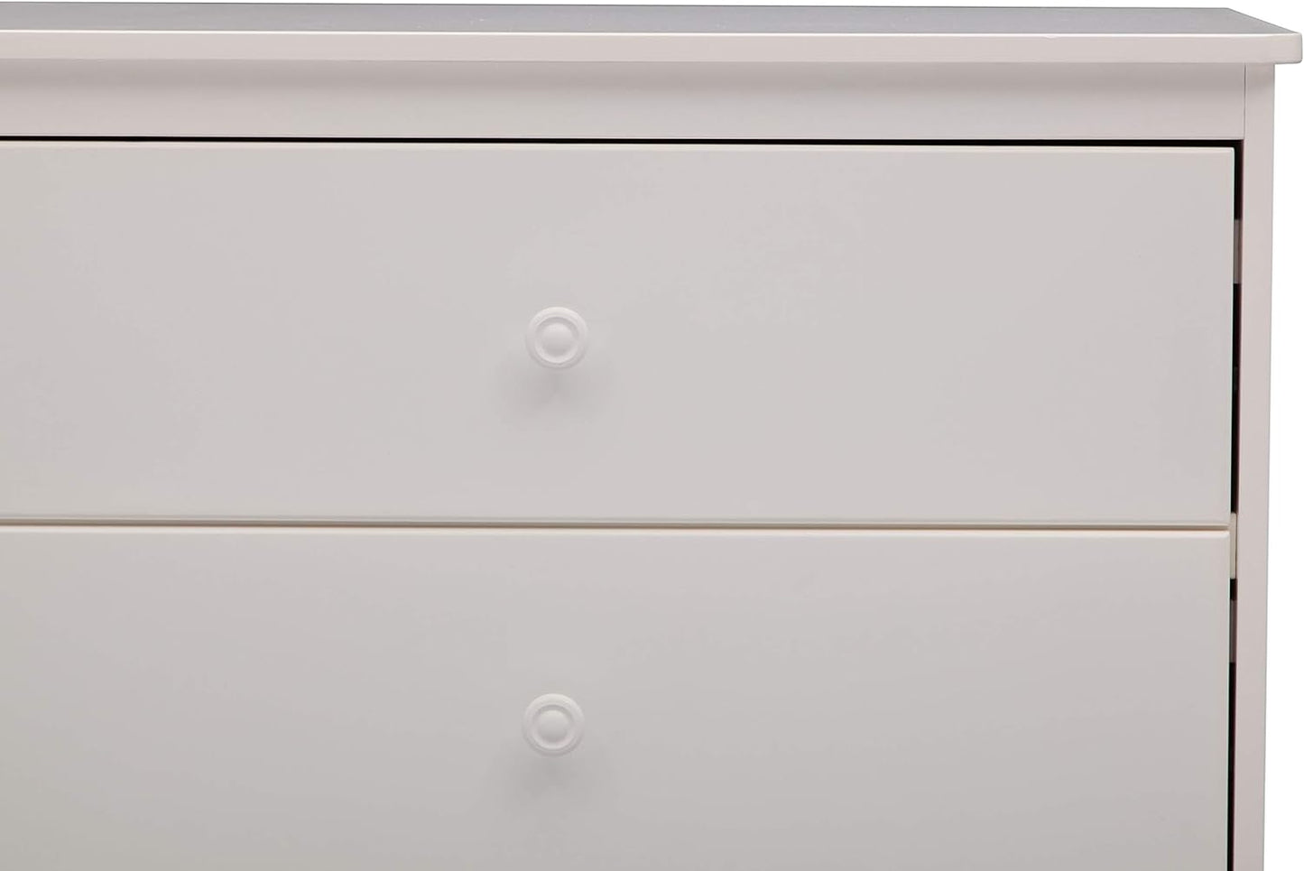 NEW - Delta Children Sutton 3 Drawer Dresser with Changing Top, White - Retail $189