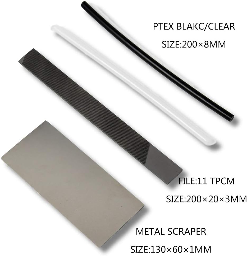 XCMAN Ski and Snowboard Waxing and Tuning Kit with Wax Brush Box for Traveling and Storage (Box with Tuning Tools)