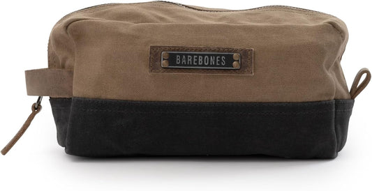 Barebones Neelum 3L Dopp Kit - Stylish Toiletry Bag for Travel Essentials, Water-Resistant and Durable Canvas Bag for Cosmetics and Personal Hygiene Items, Easy to Clean