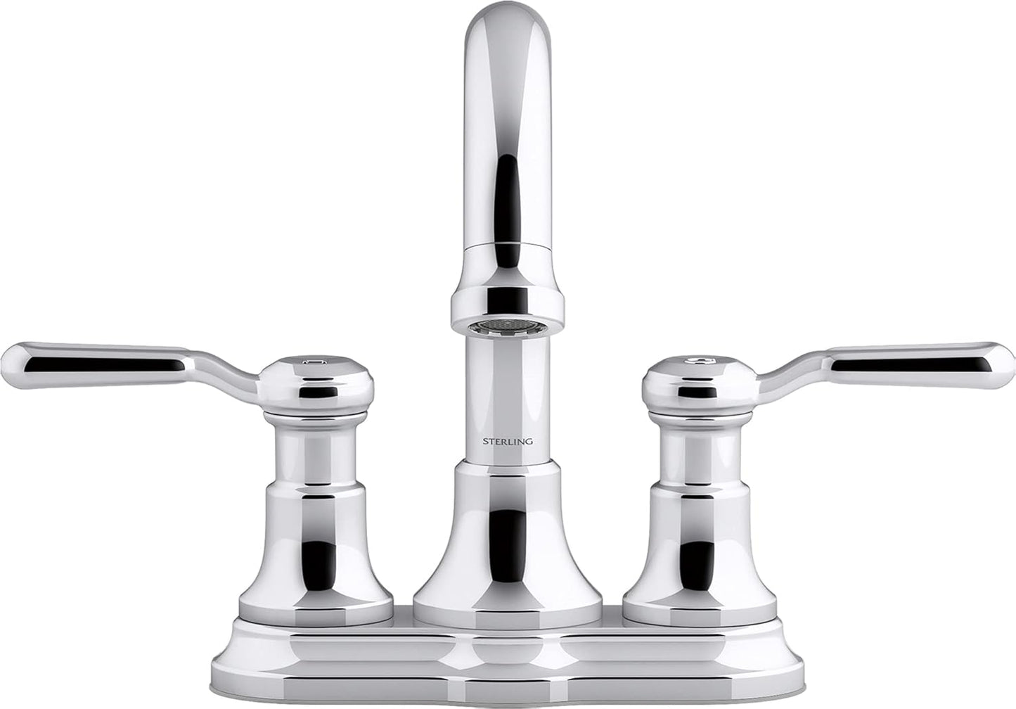 NEW - KOHLER Ludington Chrome Centerset Bathroom Sink Faucet