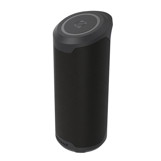 Scosche BoomBottle MS MagSafe Magnetic Bluetooth Speaker, IP67 Waterproof Portable Bluetooth Wireless Speaker for Bikes, Golf Carts, Outdoors, and Home with Integrated MagicMount Magnetic Phone Holder