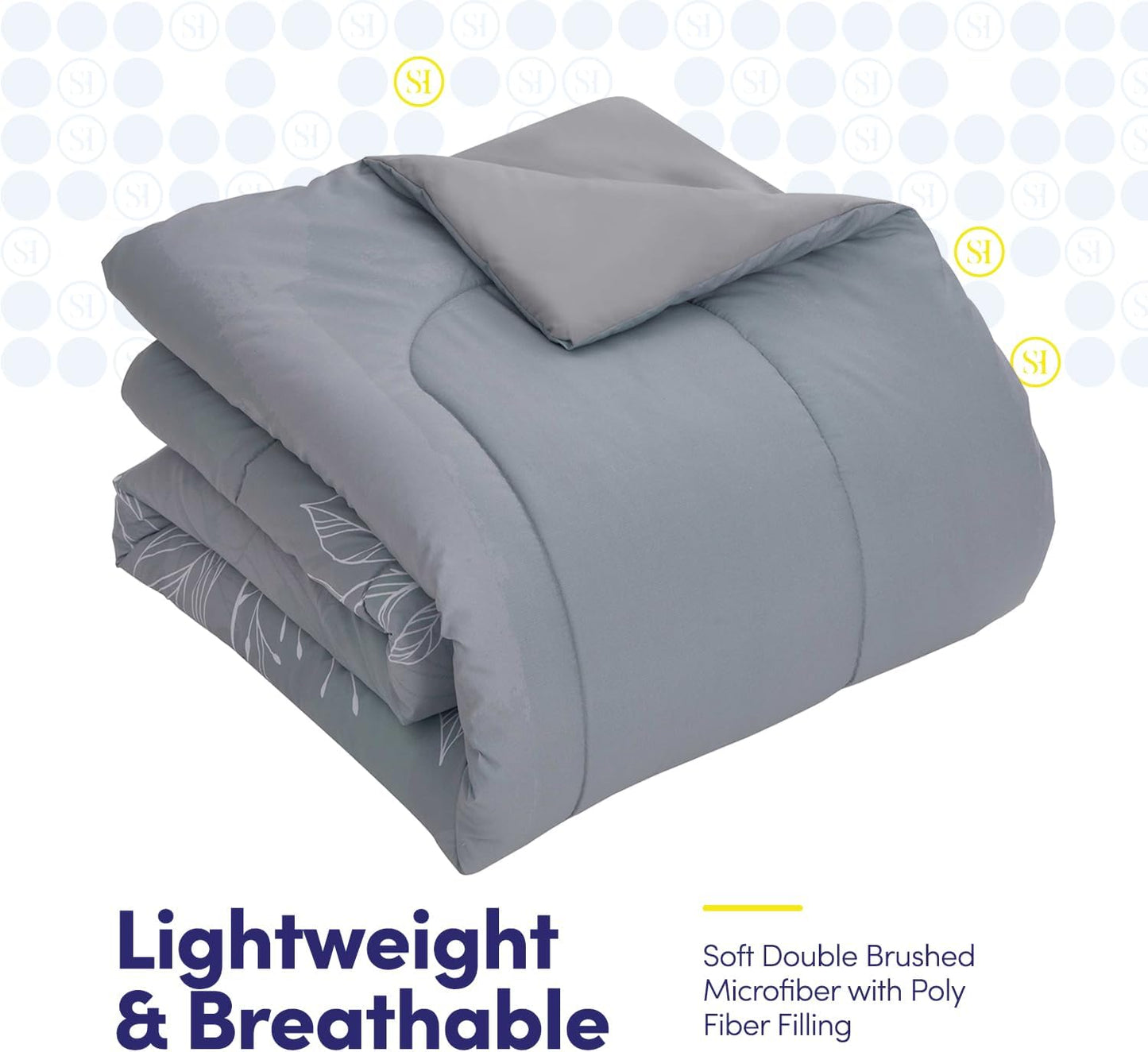 NEW - Sweet Home Collection KING 7 Piece Comforter Set