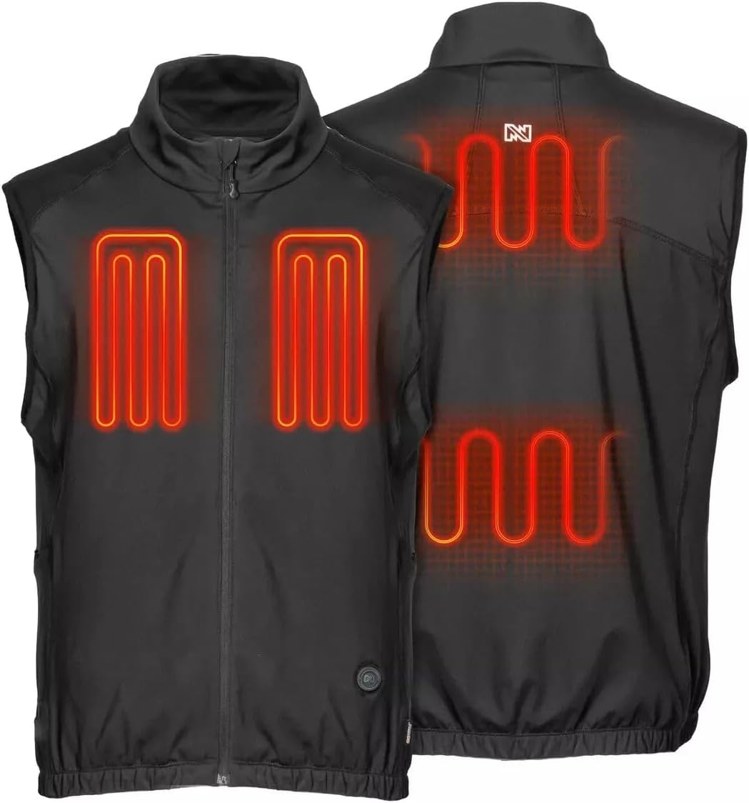 Mobile Warming Battery Powered Heated Baselayer Vest Unisex Large - Retail $79