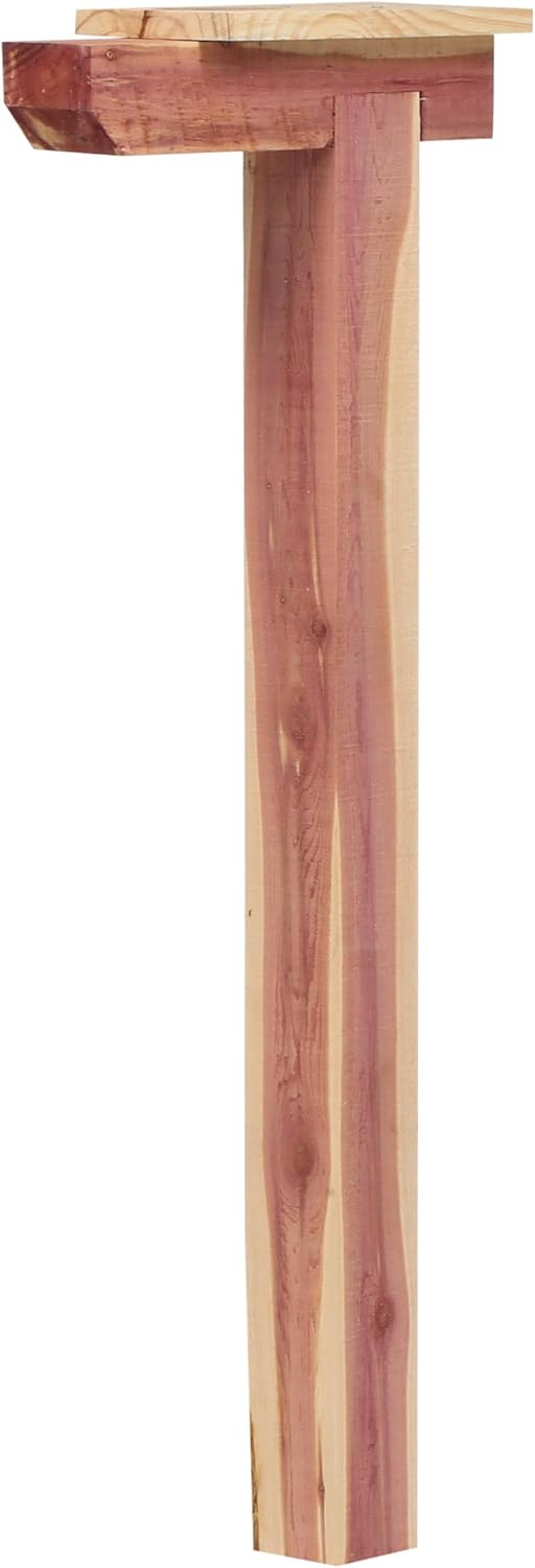 Architectural Mailboxes DPK000AM Drive-in Post, No Size, Aromatic Cedar