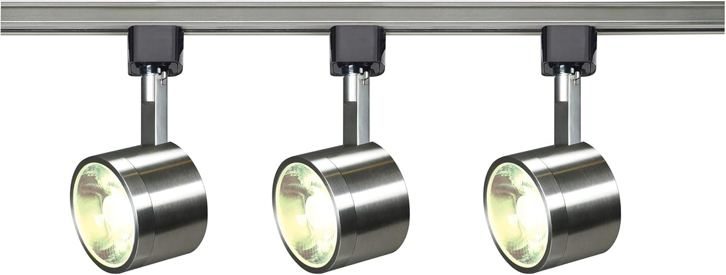 Nuvo Lighting Brentwood 3 Light 120V Brushed Nickel Track Kit Ceiling Light